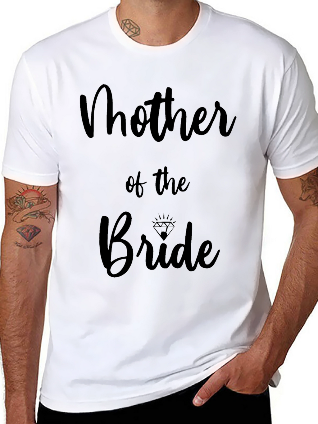 Mother of the Bride Black T-Shirt