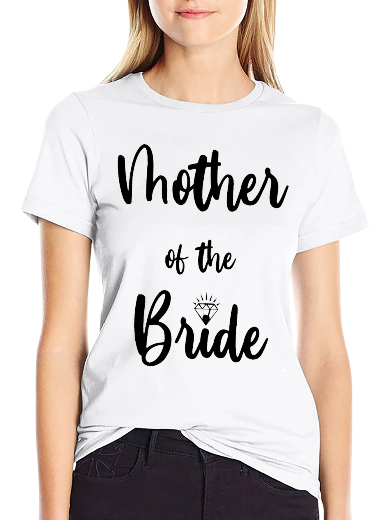 Mother of the Bride Black T-Shirt