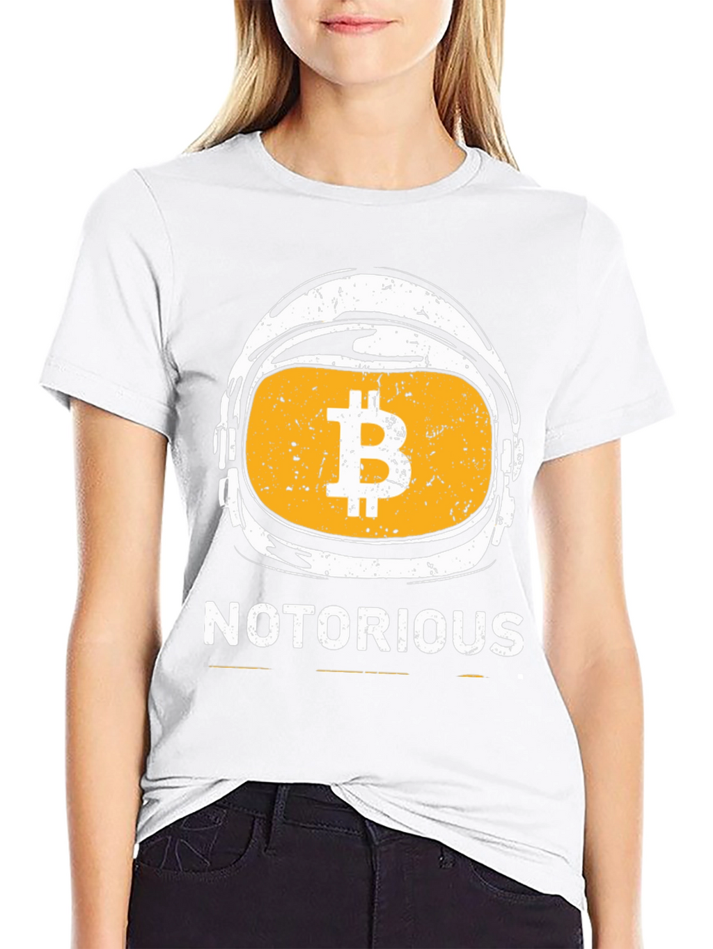 Notorious Bitcoin Astronaut Black T-Shirt