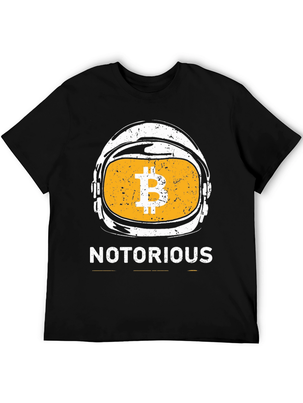 Notorious Bitcoin Astronaut Black T-Shirt