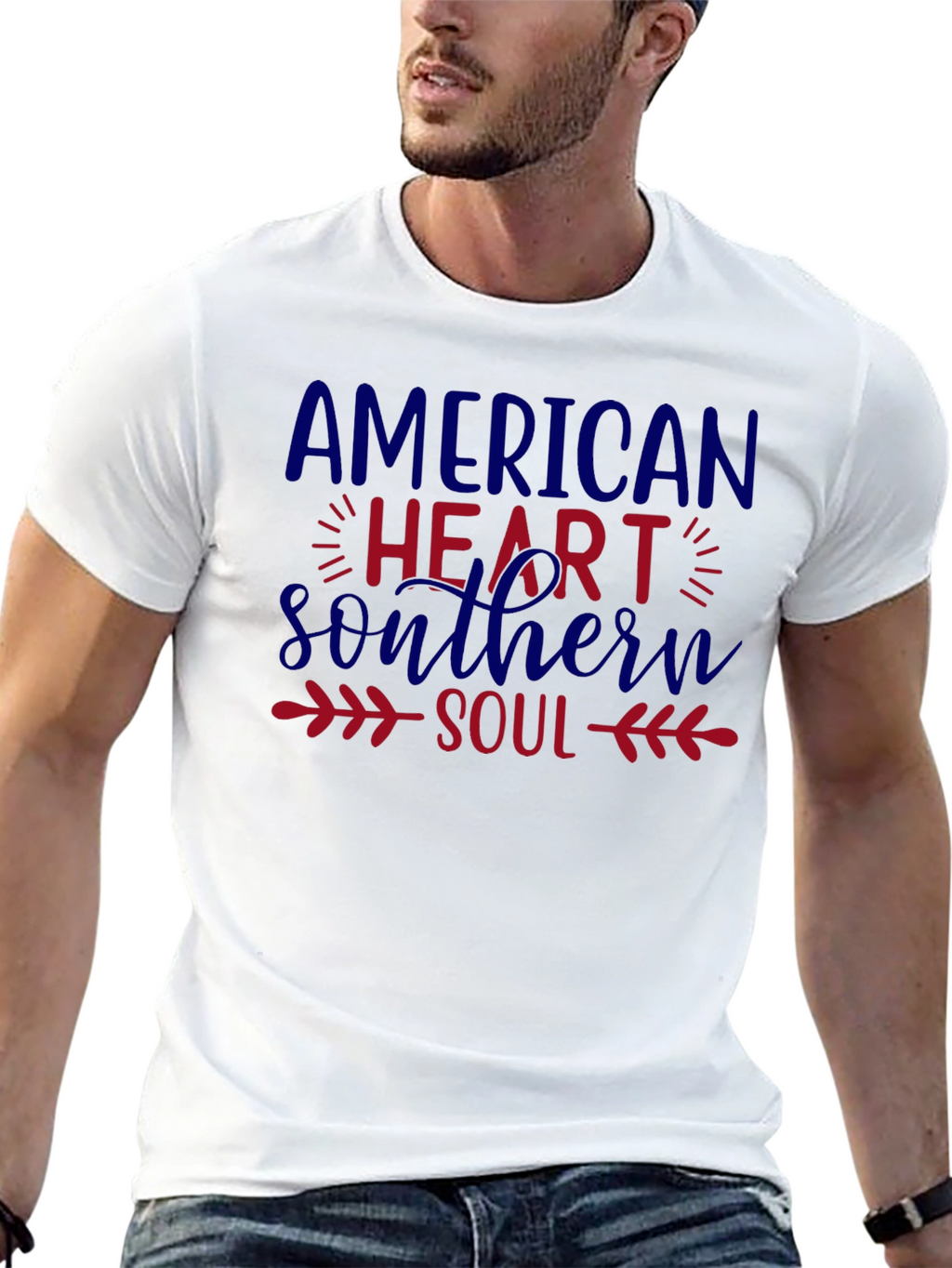 American Heart Southern Soul Graphic T-Shirt