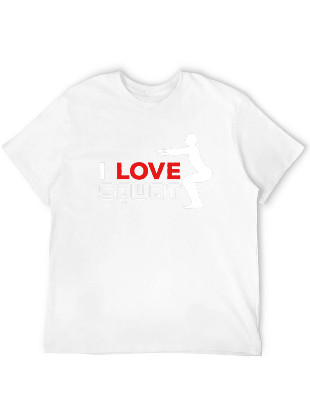 I Love Squats Black T-Shirt