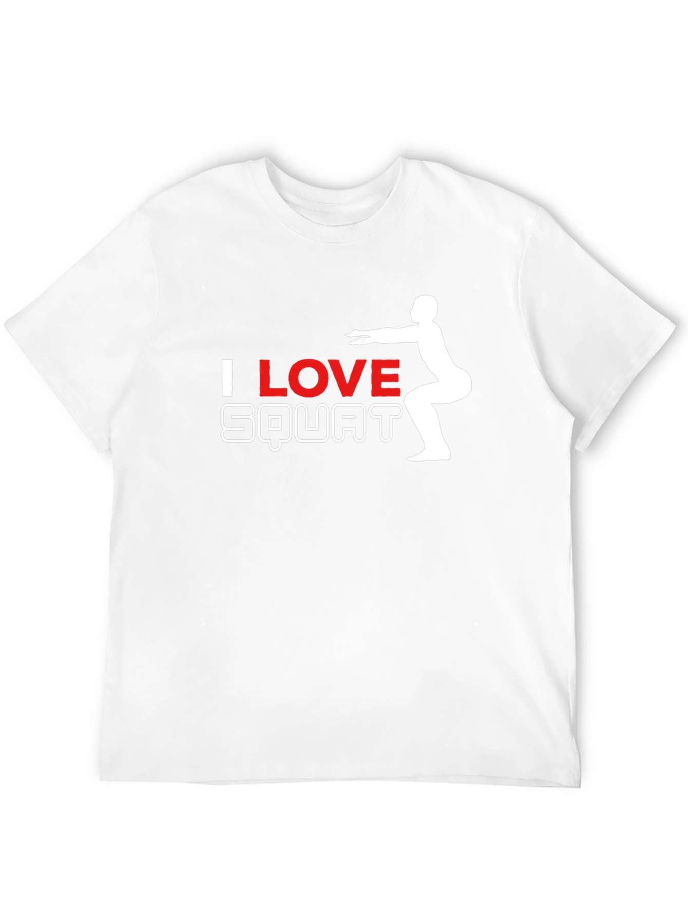 I Love Squats Black T-Shirt