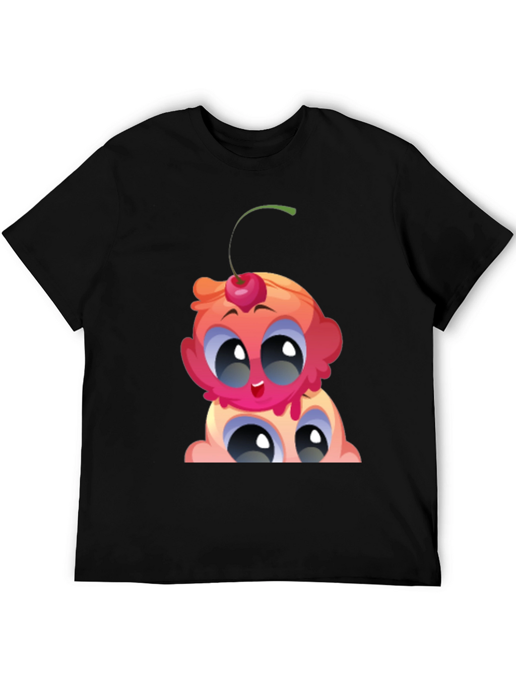 Cartoon Ice Cream Graphic Tee