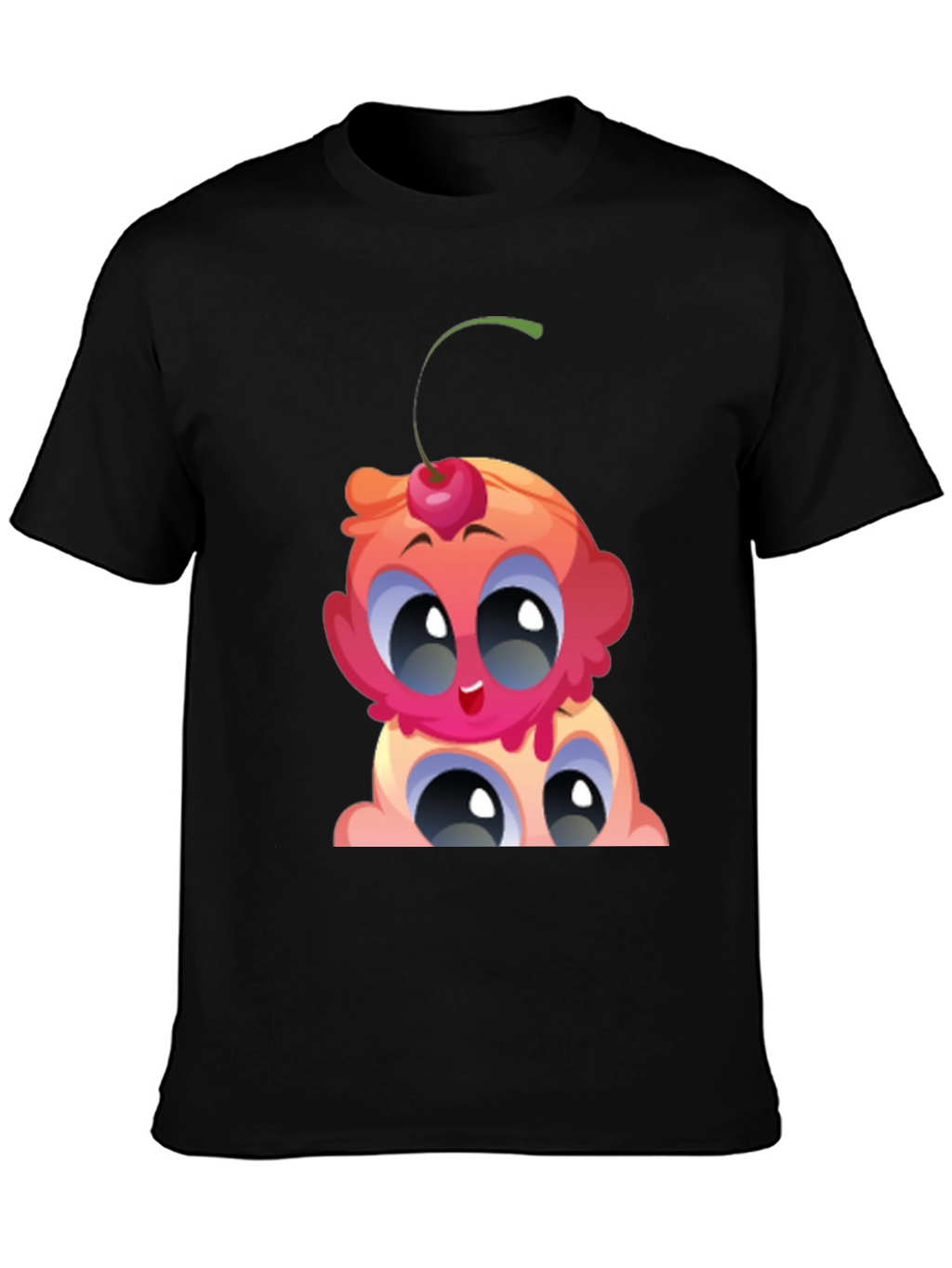 Cartoon Ice Cream Graphic Tee