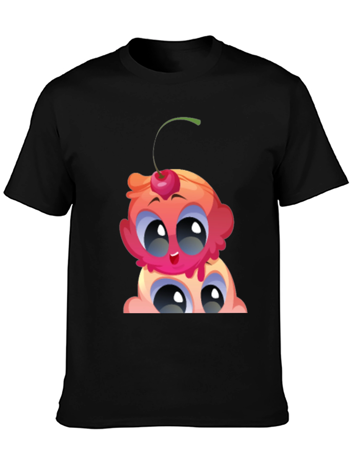 Cartoon Ice Cream Graphic Tee
