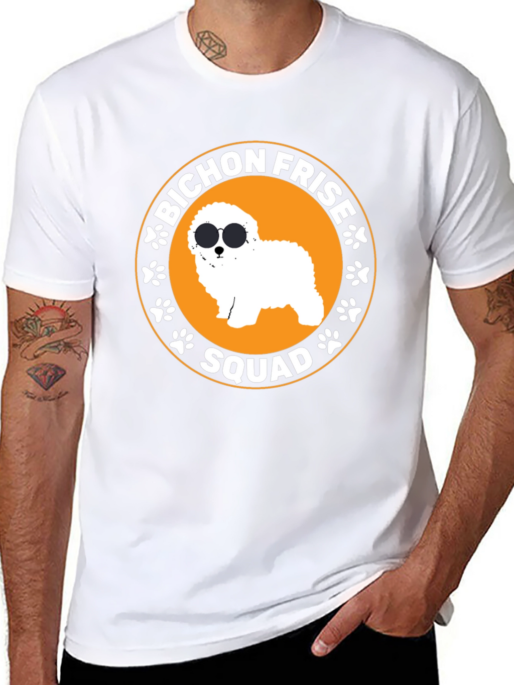 Bichon Frise Squad T-Shirt - Dog Lover Apparel