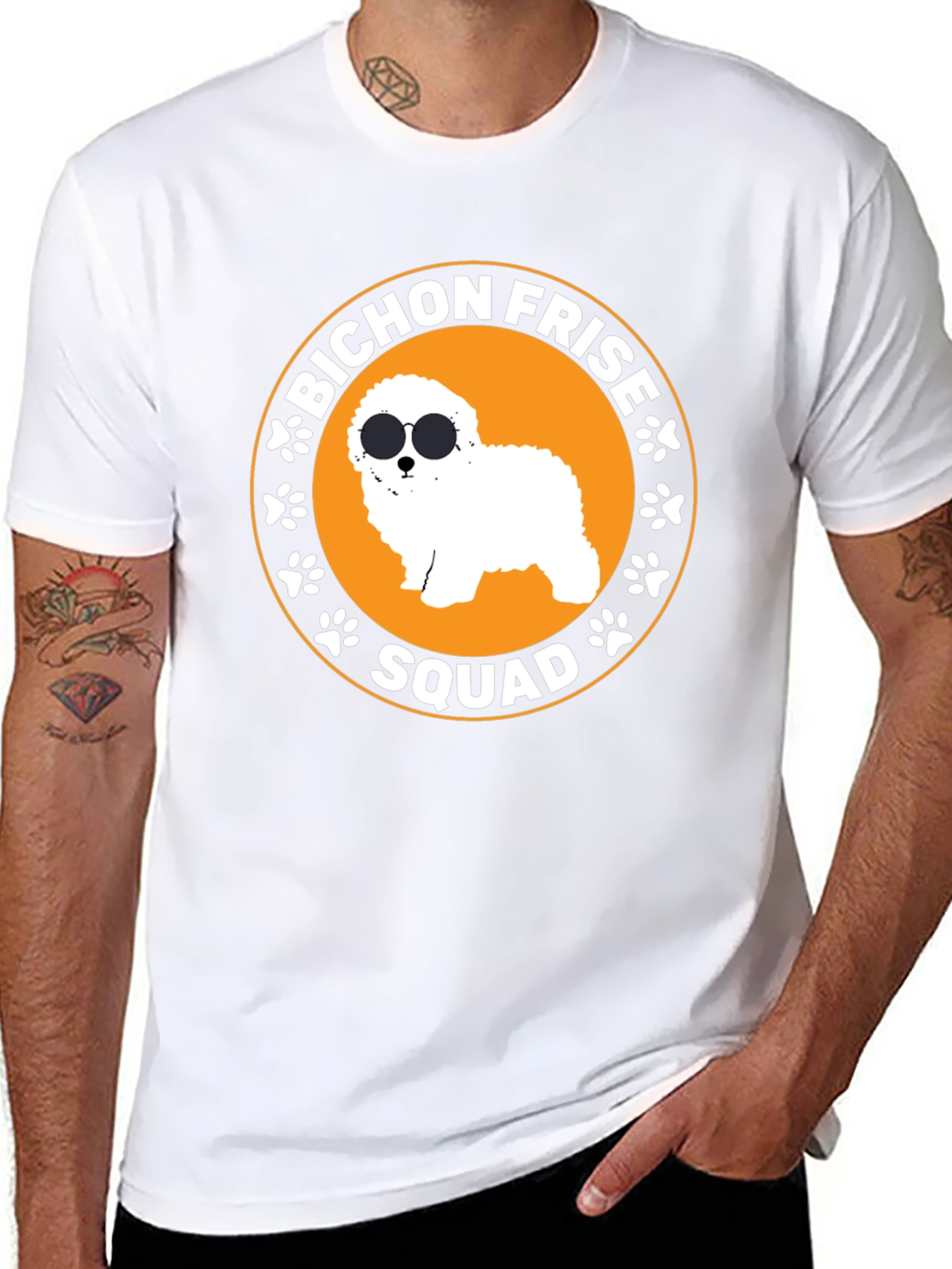 Bichon Frise Squad T-Shirt - Dog Lover Apparel