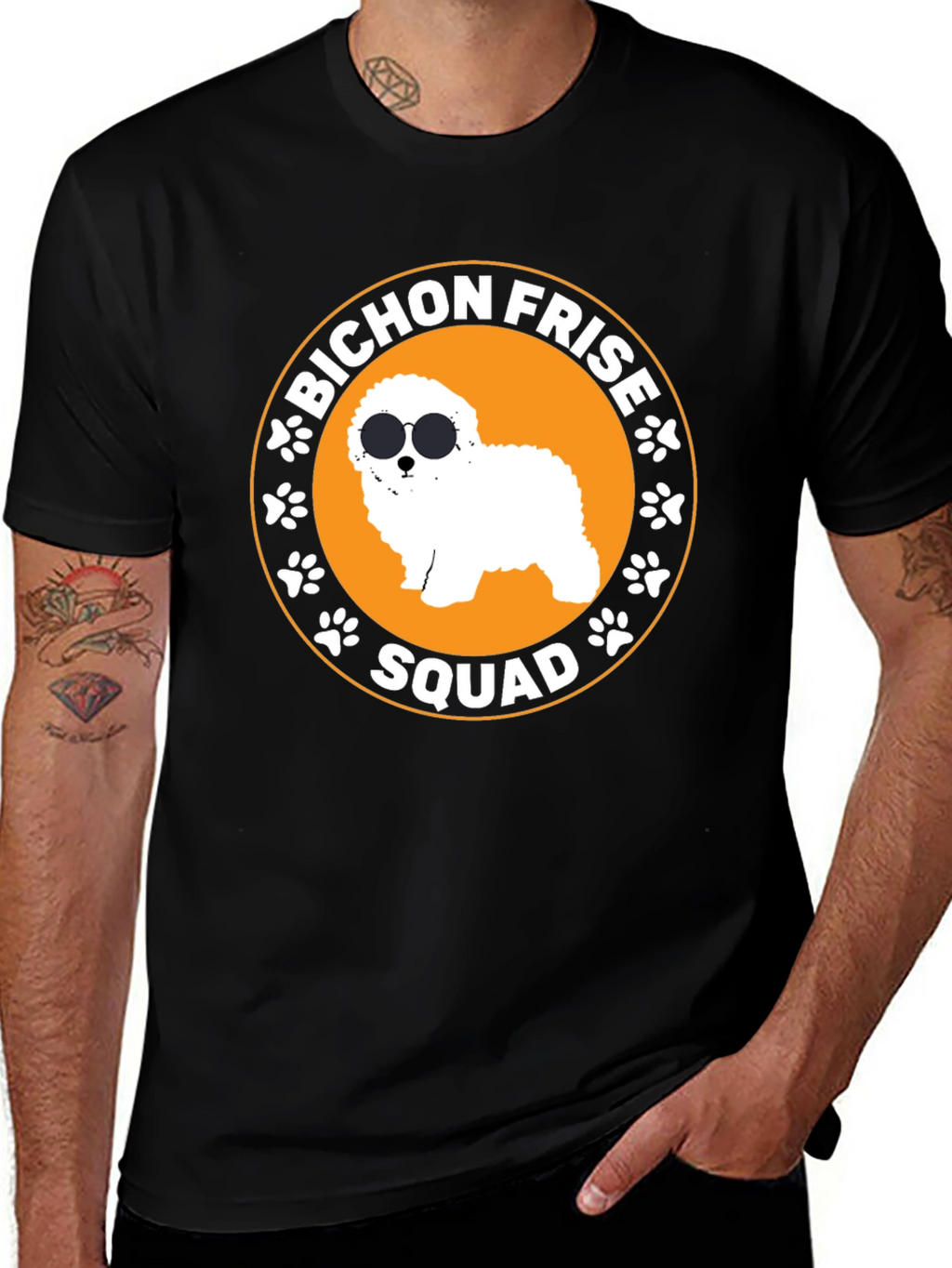 Bichon Frise Squad T-Shirt - Dog Lover Apparel