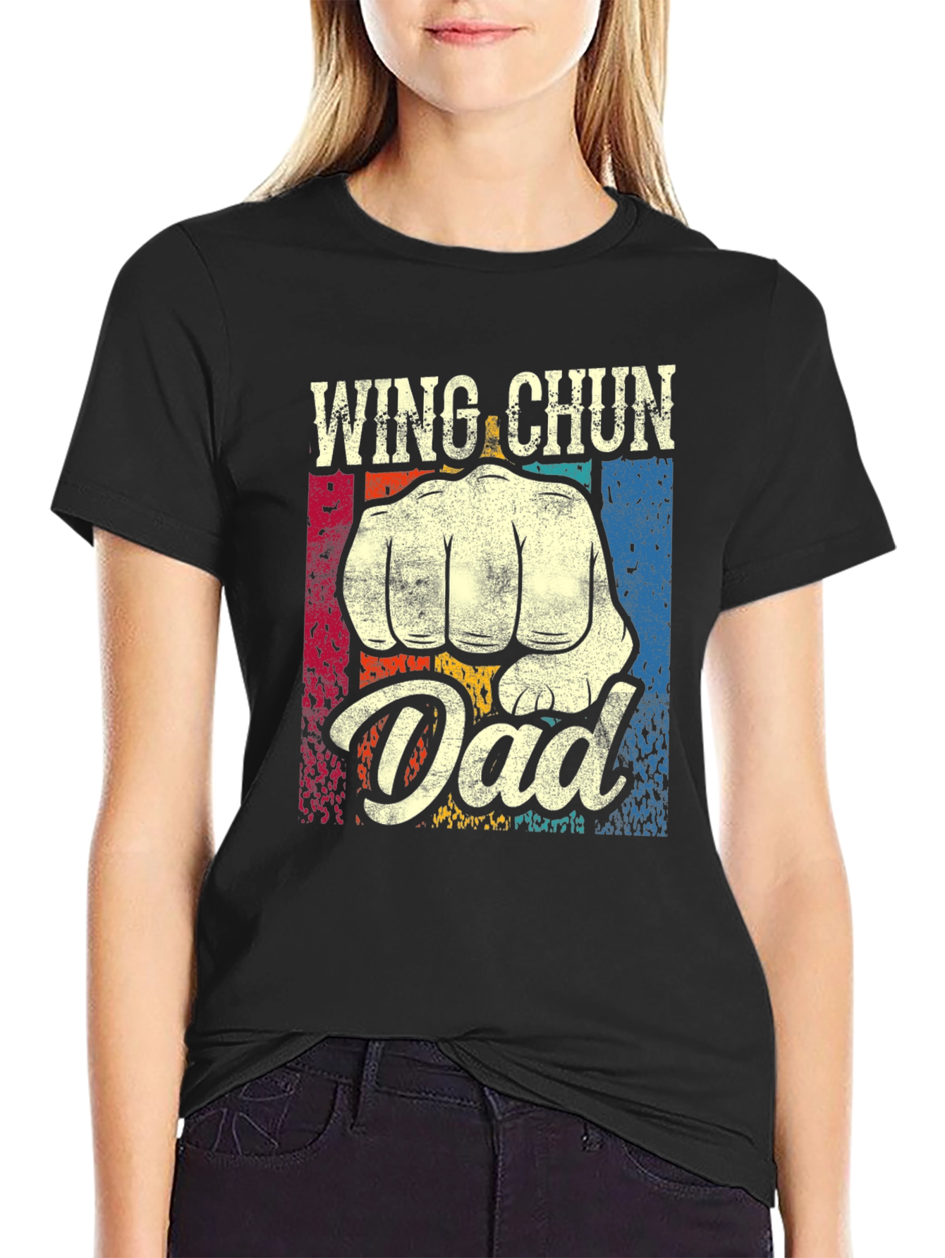 Wing Chun Dad T-Shirt - Martial Arts Father Tee