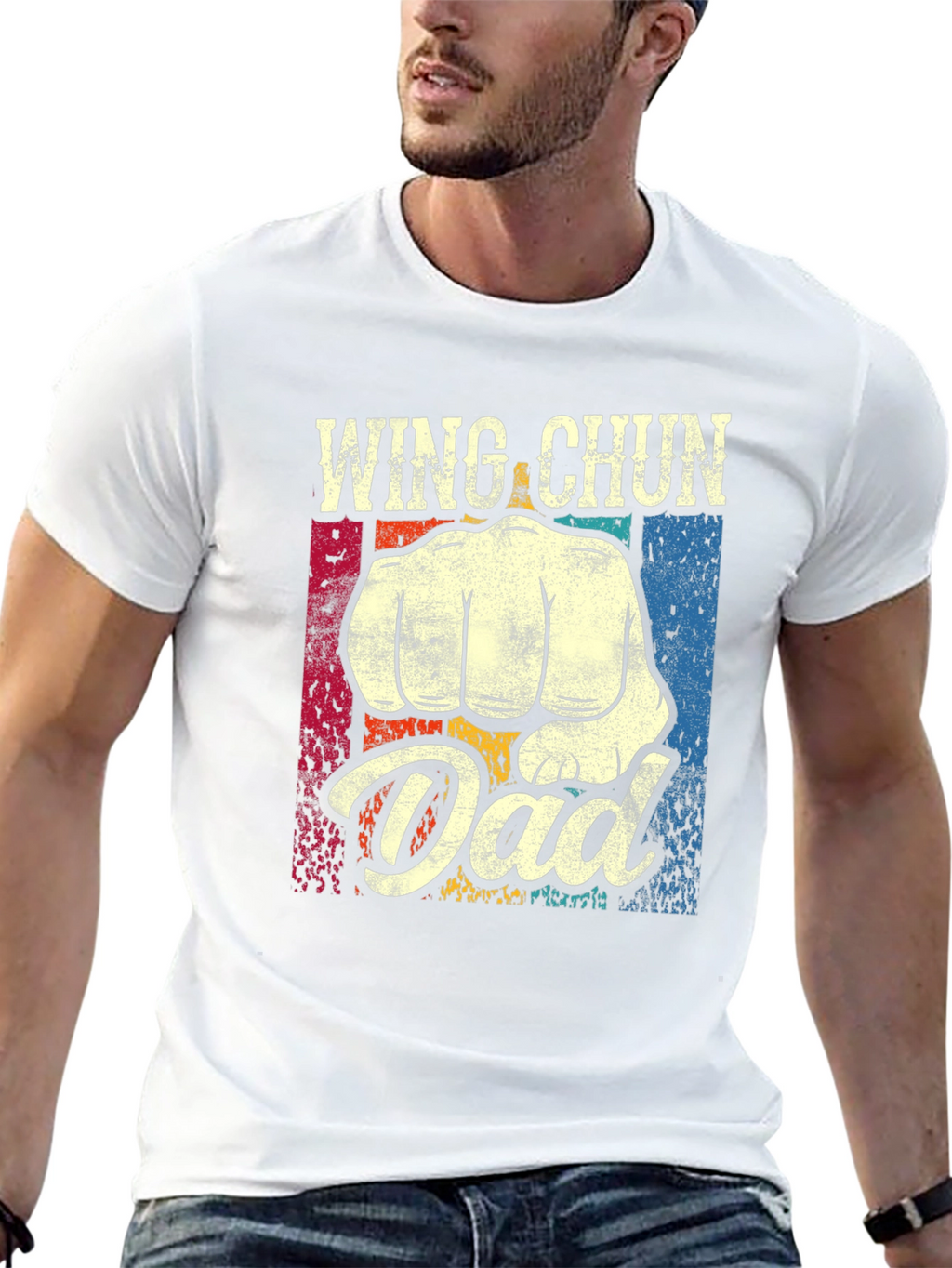 Wing Chun Dad T-Shirt - Martial Arts Father Tee