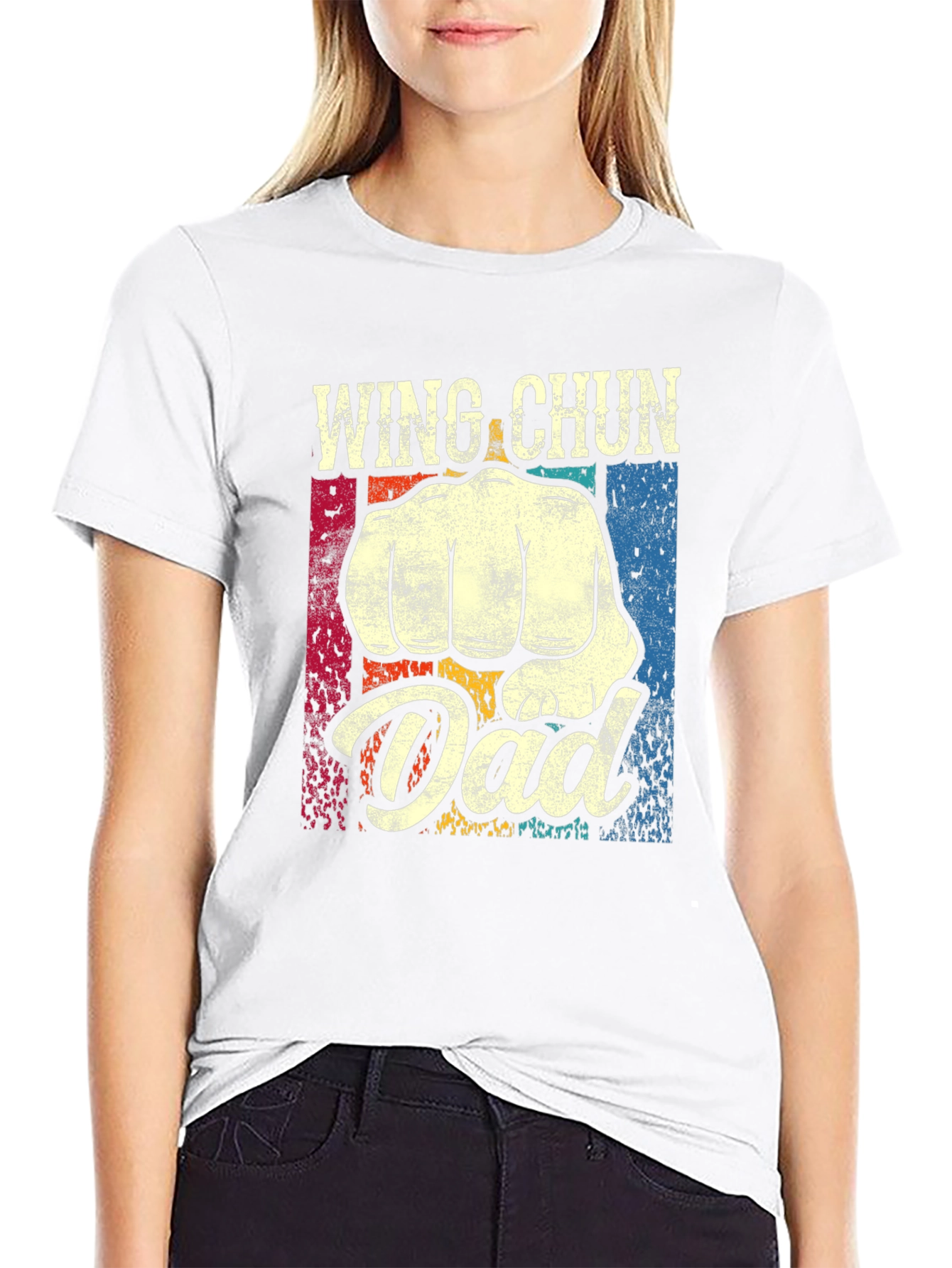 Wing Chun Dad T-Shirt - Martial Arts Father Tee