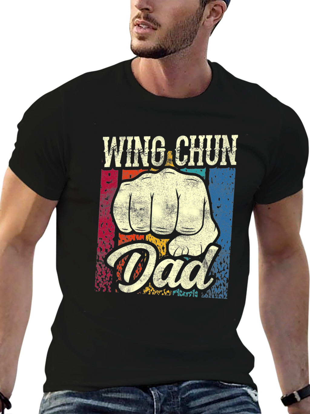 Wing Chun Dad T-Shirt - Martial Arts Father Tee