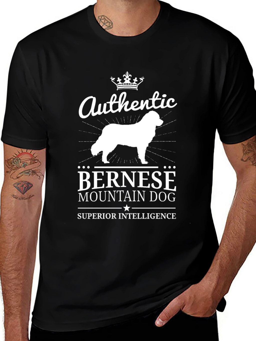 Authentic Bernese Mountain Dog T-Shirt