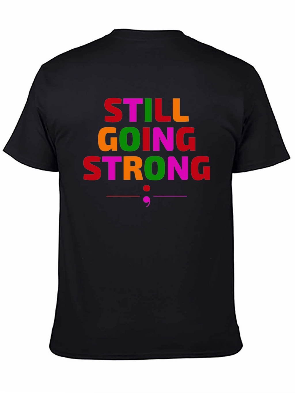 Still Going Strong Graphic T-Shirt - Black