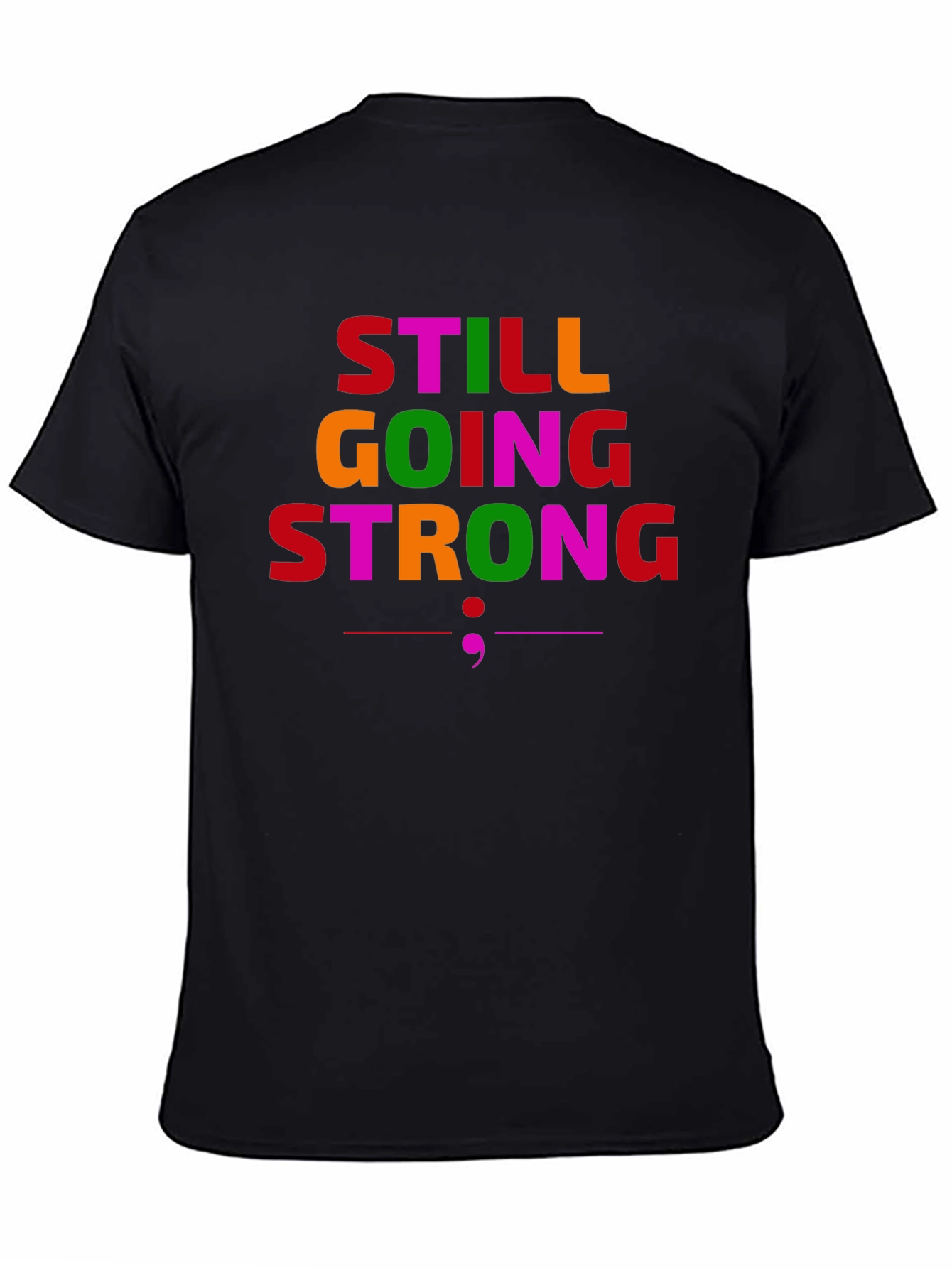 Still Going Strong Graphic T-Shirt - Black