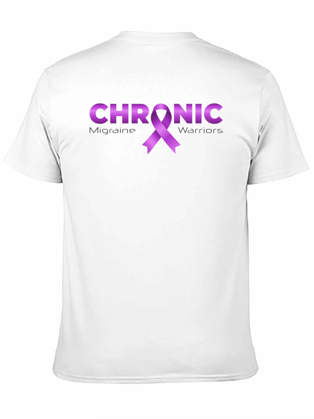 Migraine Awareness Ribbon T-Shirt - Chronic Warriors