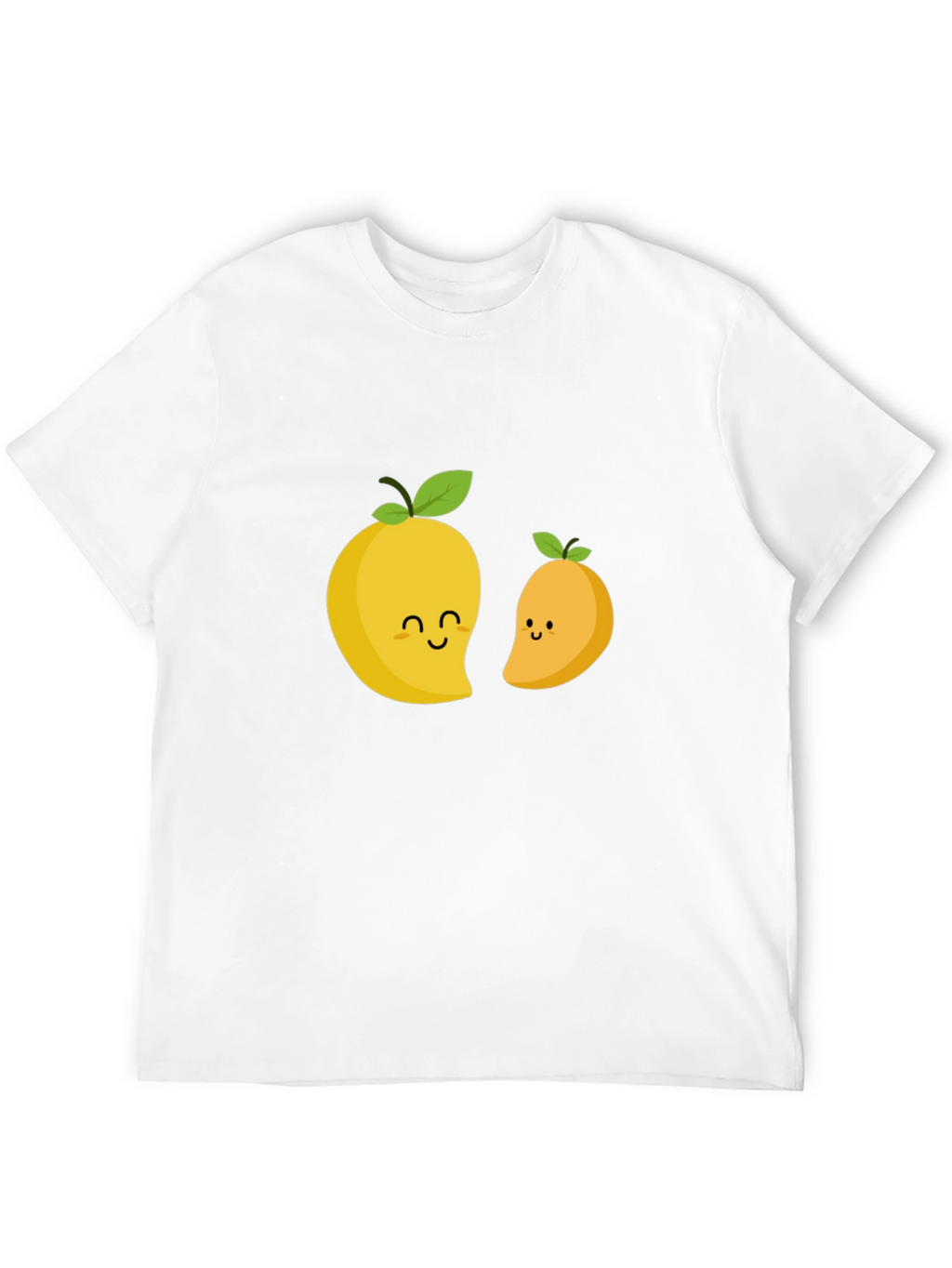 Cute Mango Graphic T-Shirt - Black