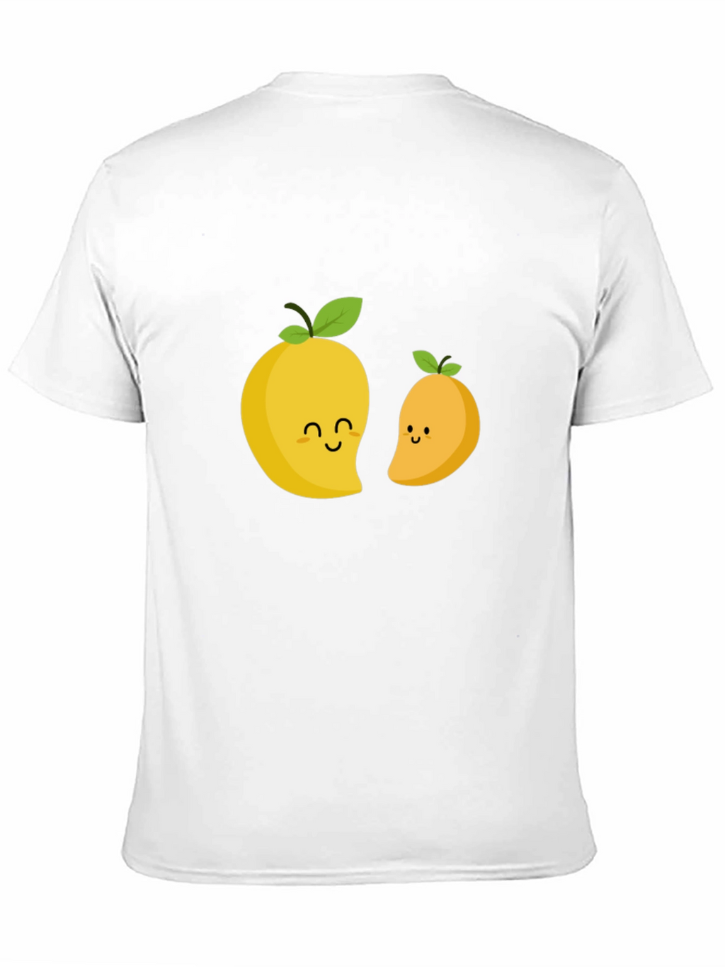 Cute Mango Graphic T-Shirt - Black