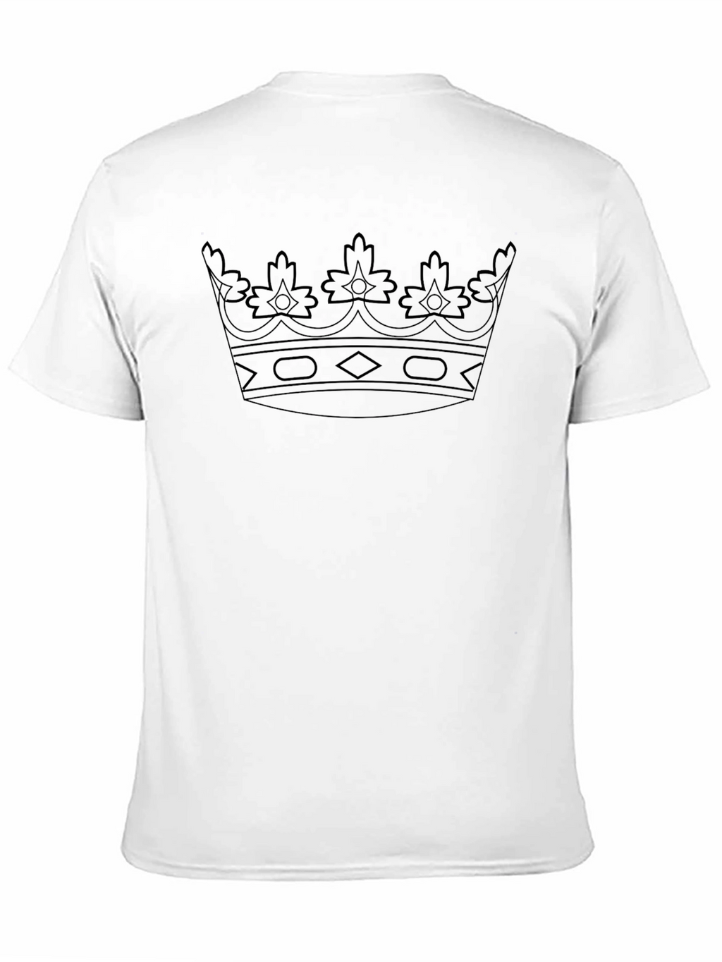 Crown Graphic T-Shirt - Stylish Mens Tee