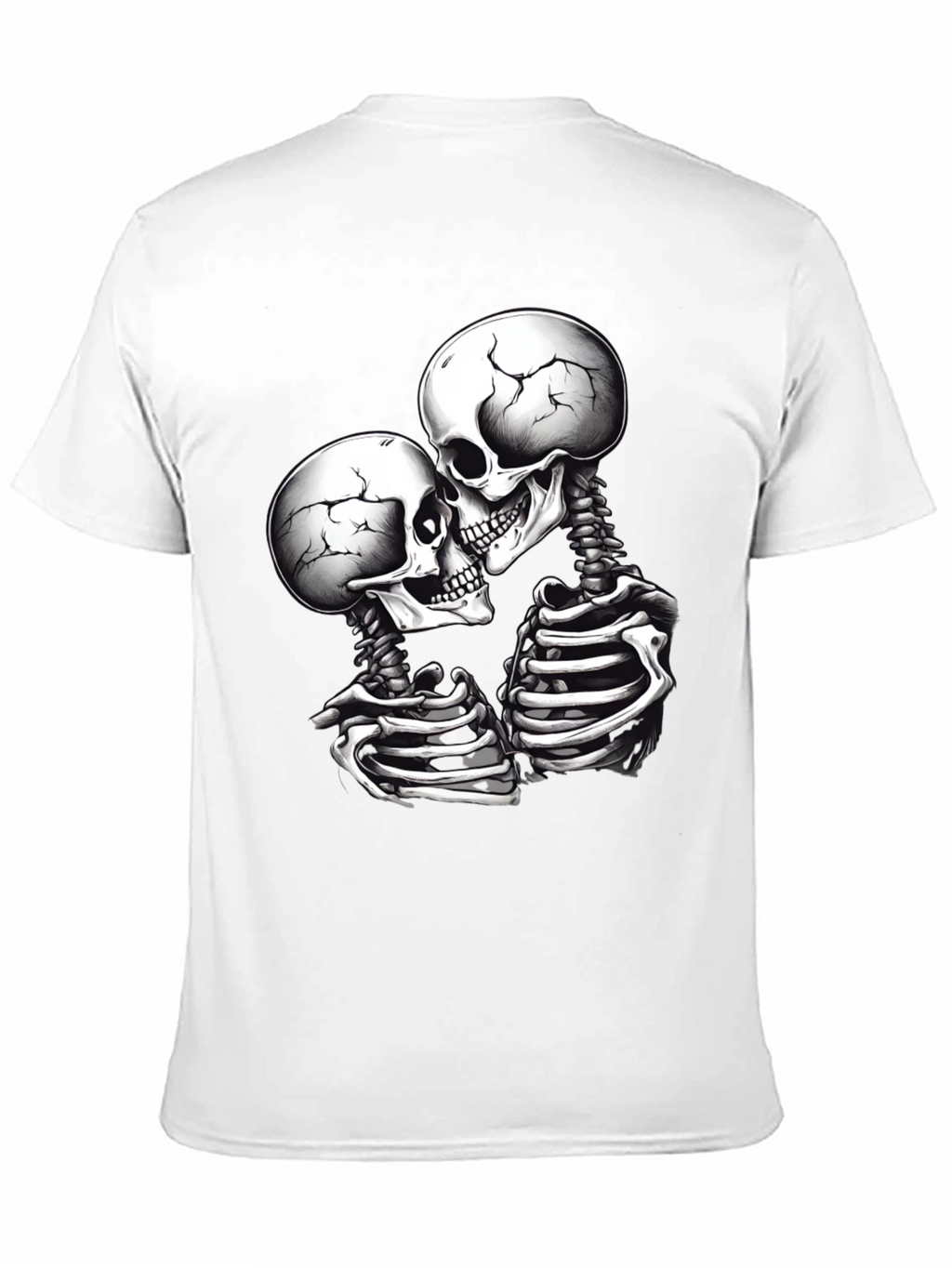 Skeleton Lovers Black T-Shirt