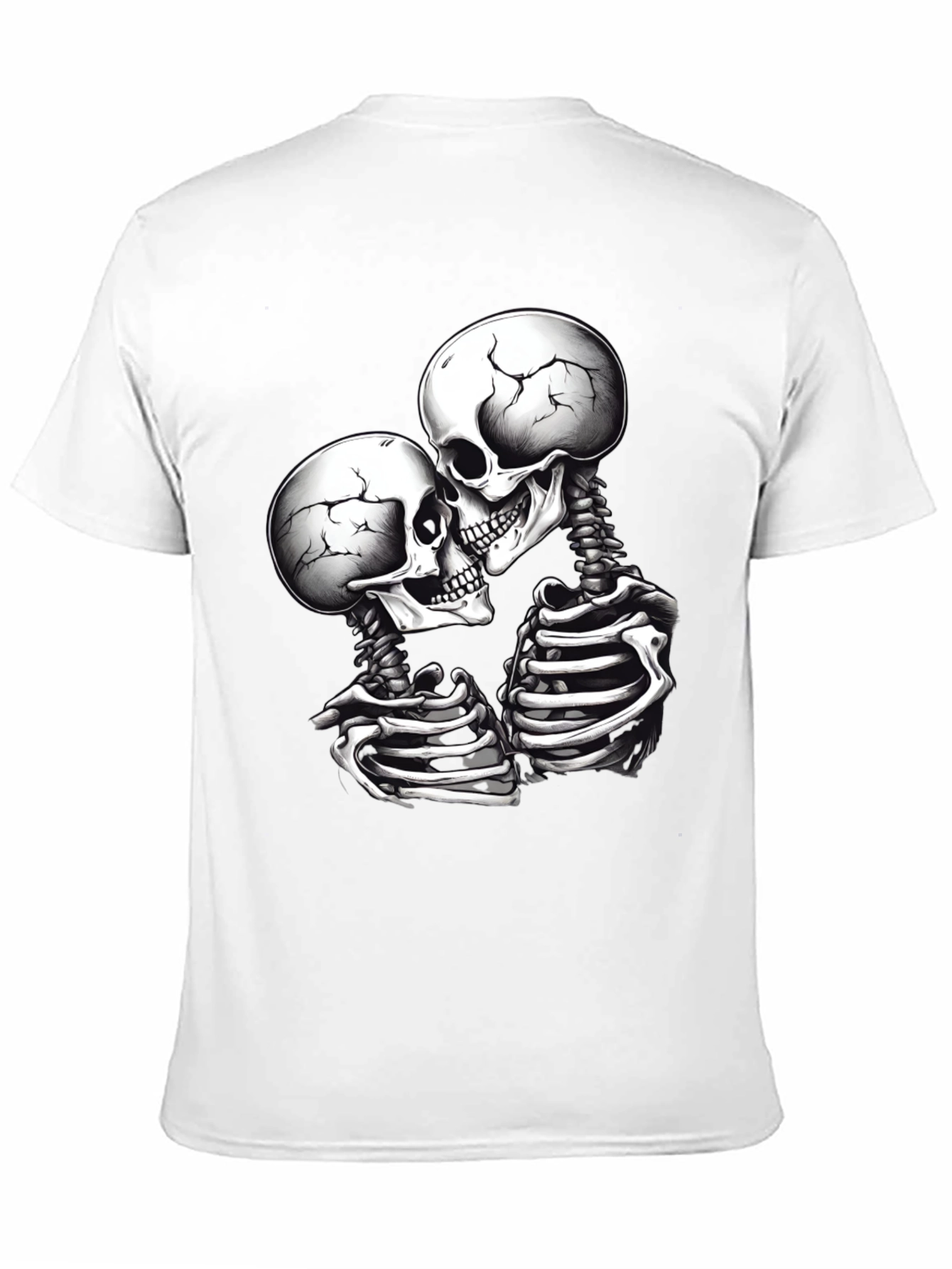 Skeleton Lovers Black T-Shirt