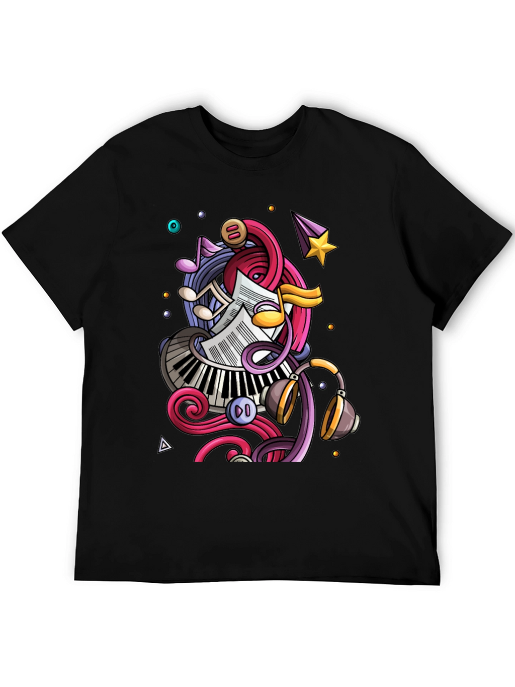 Musical Doodle Graphic Tee