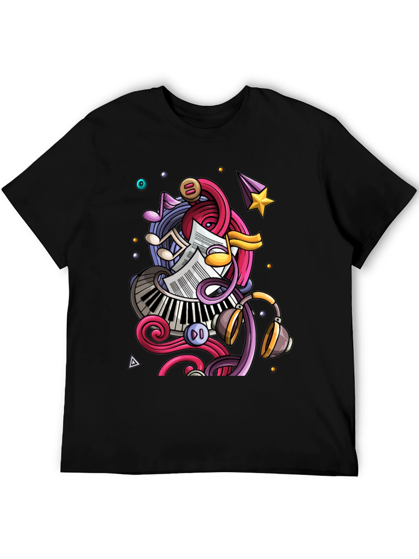 Musical Doodle Graphic Tee