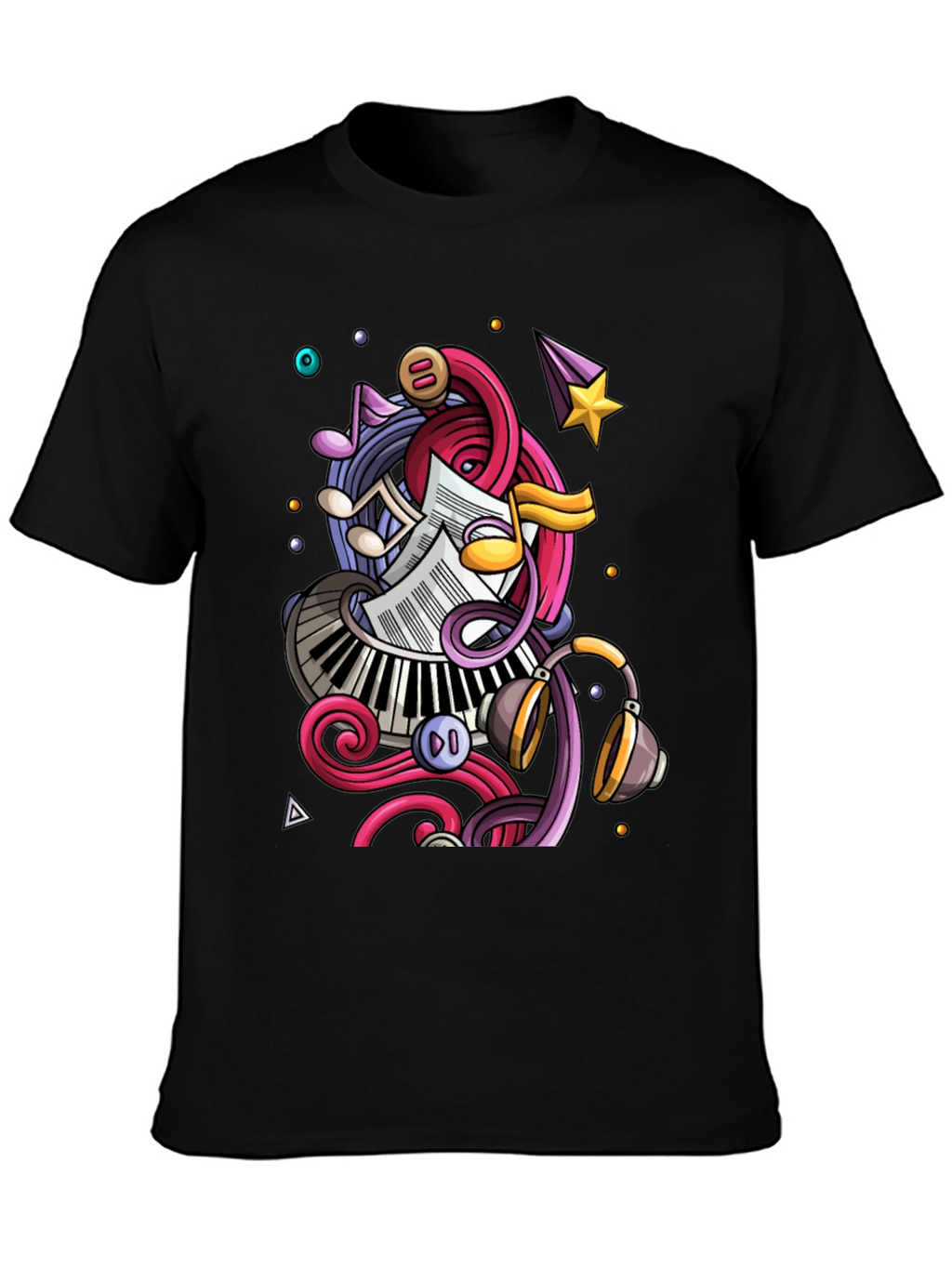 Musical Doodle Graphic Tee