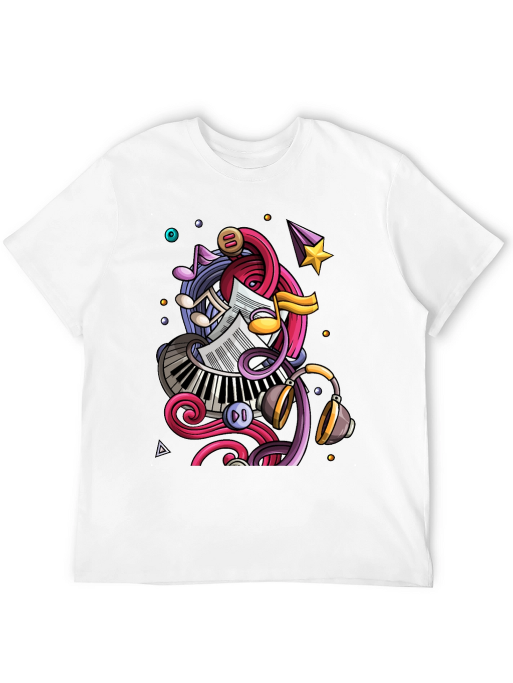Musical Doodle Graphic Tee