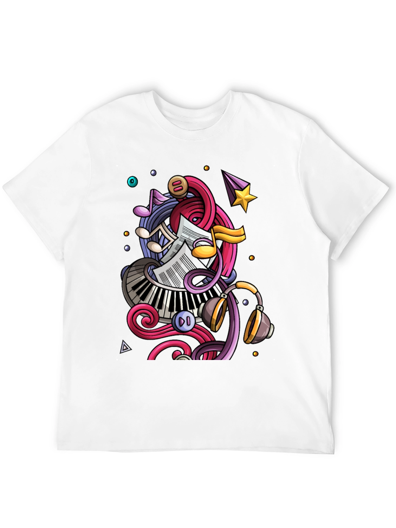 Musical Doodle Graphic Tee
