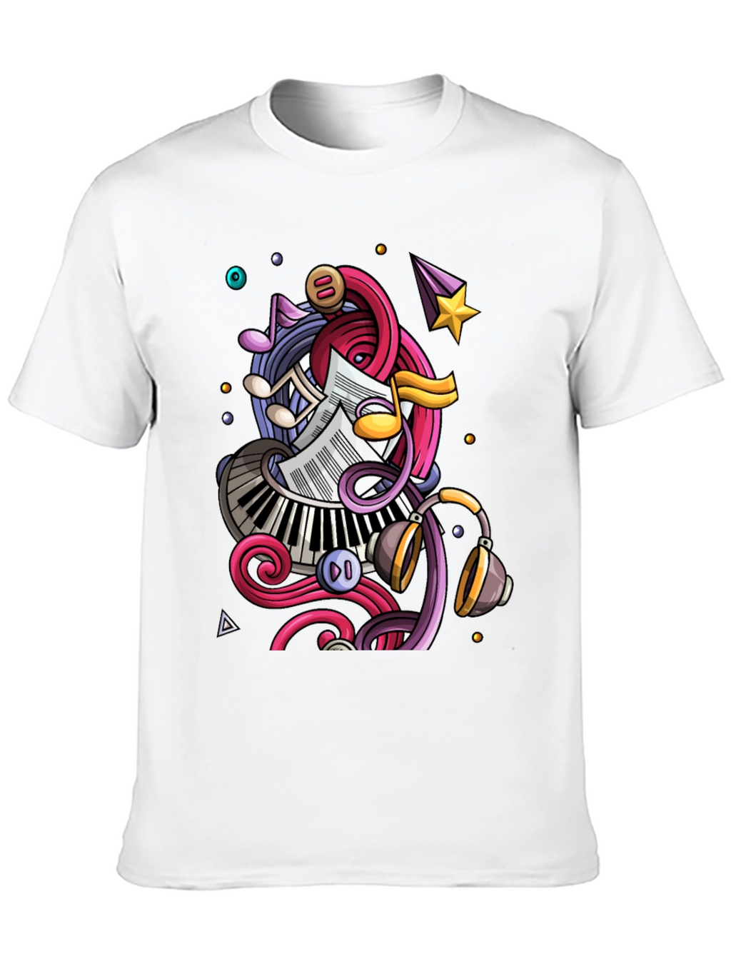 Musical Doodle Graphic Tee