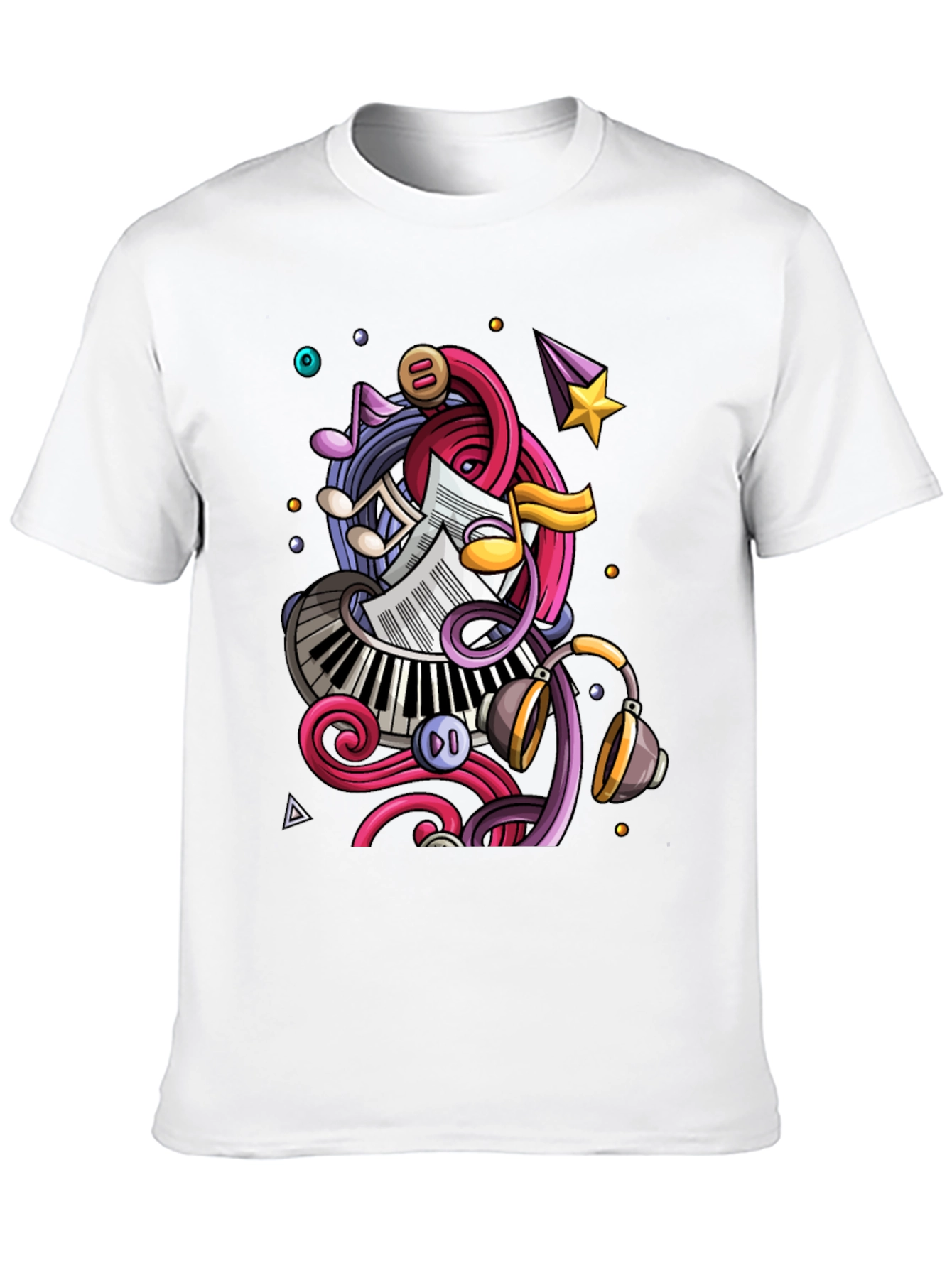 Musical Doodle Graphic Tee