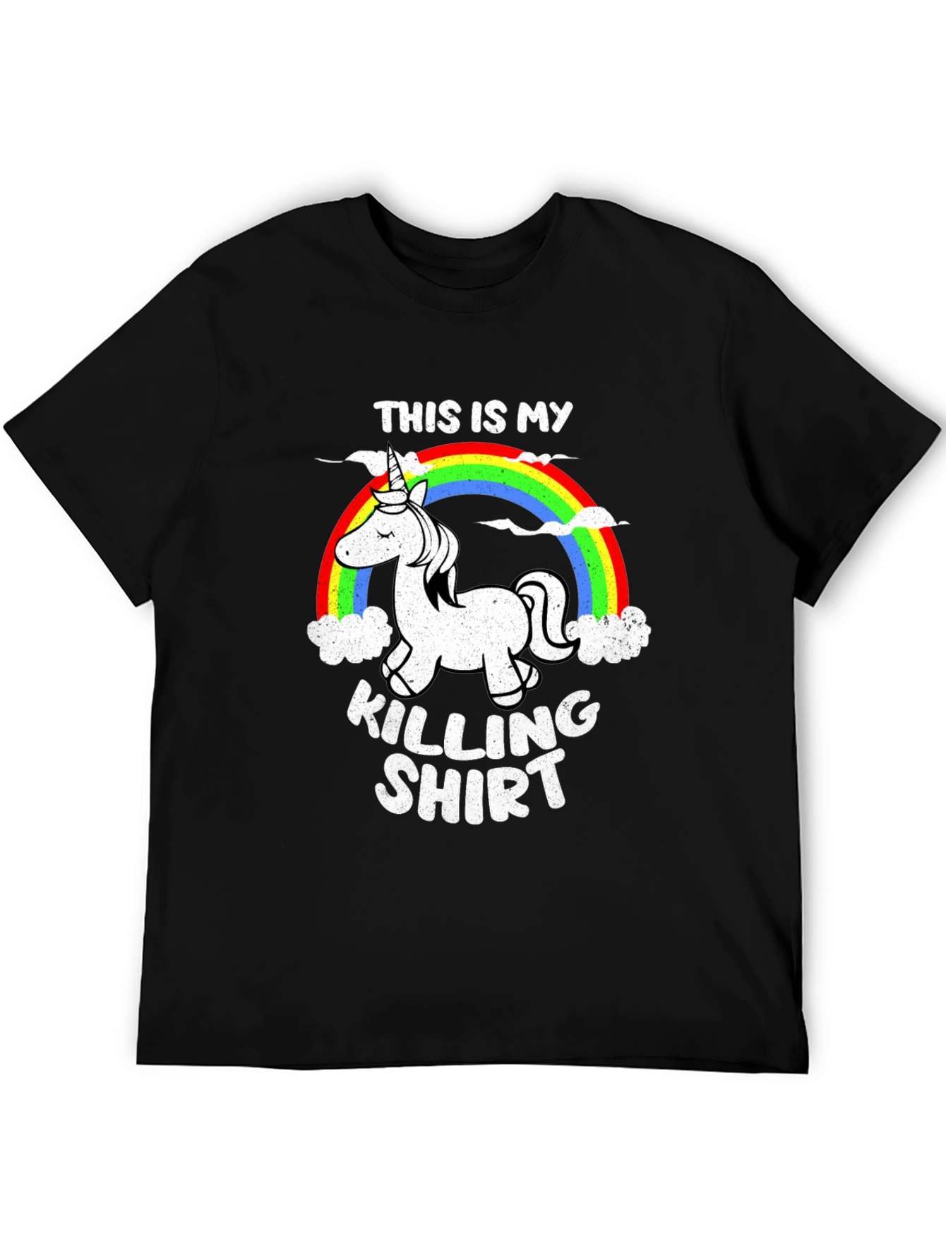 Unicorn Killing Shirt - Funny Rainbow Tee