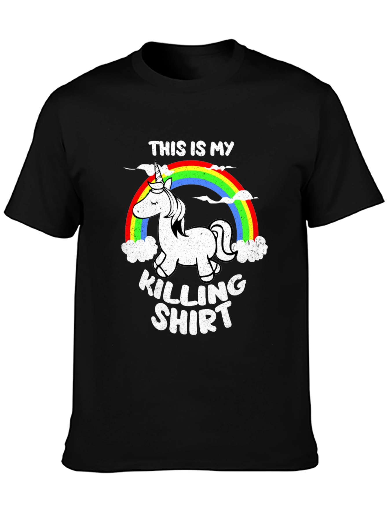 Unicorn Killing Shirt - Funny Rainbow Tee