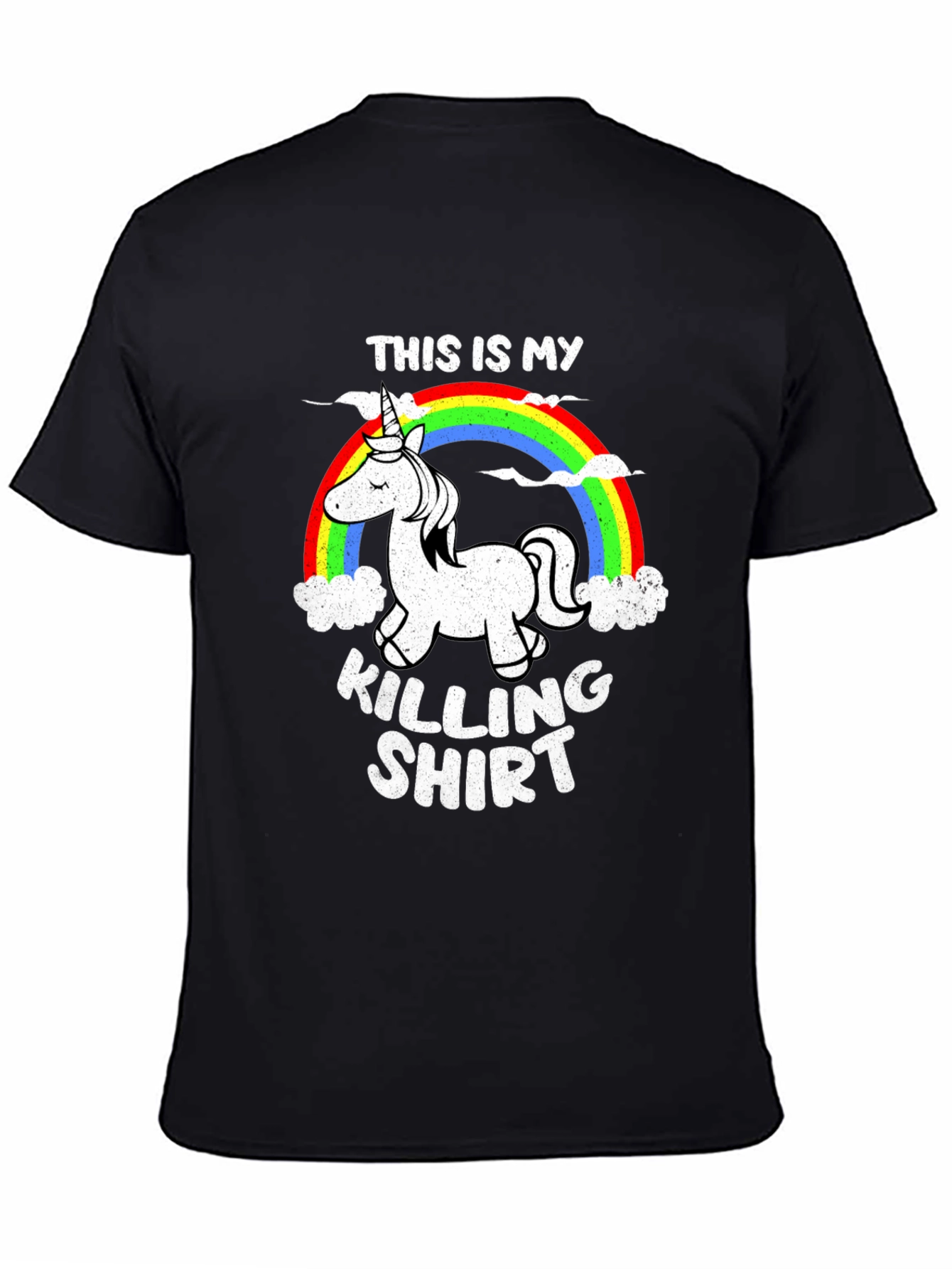 Unicorn Killing Shirt - Funny Rainbow Tee