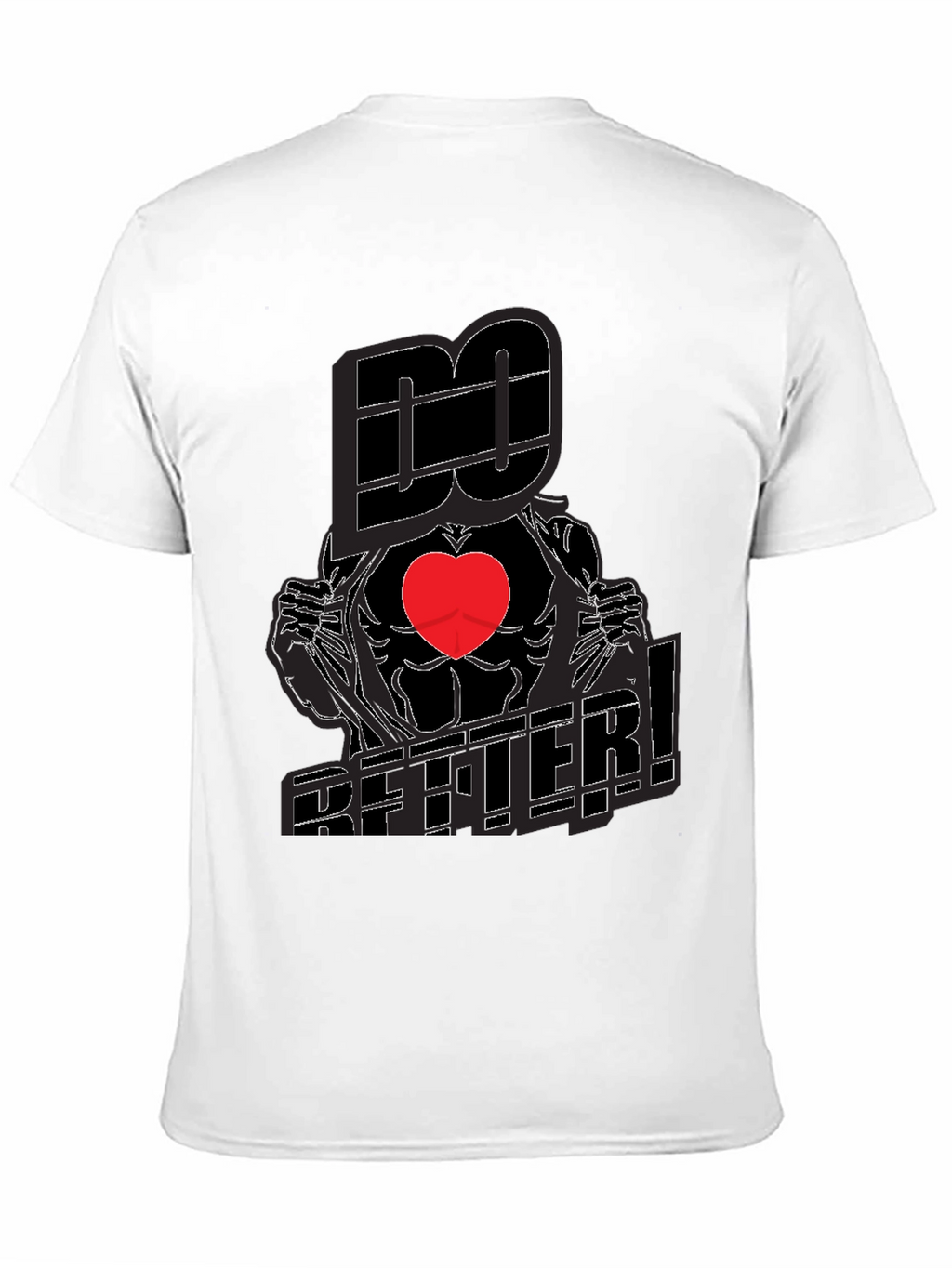Do Better! Graphic Print Crew Neck T-Shirt