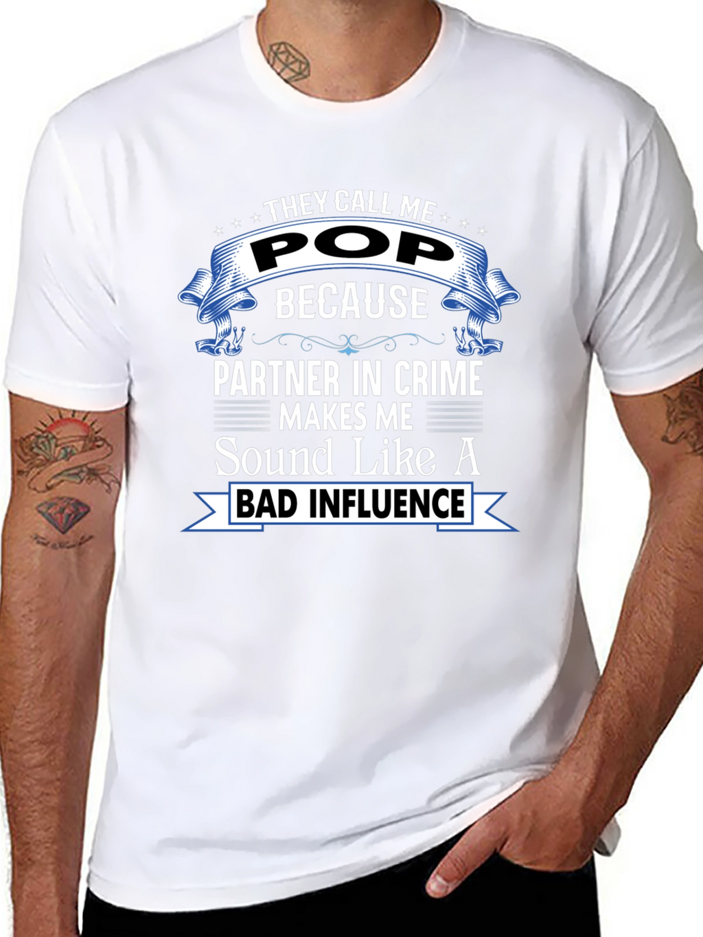 Funny Pop Bad Influence T-Shirt