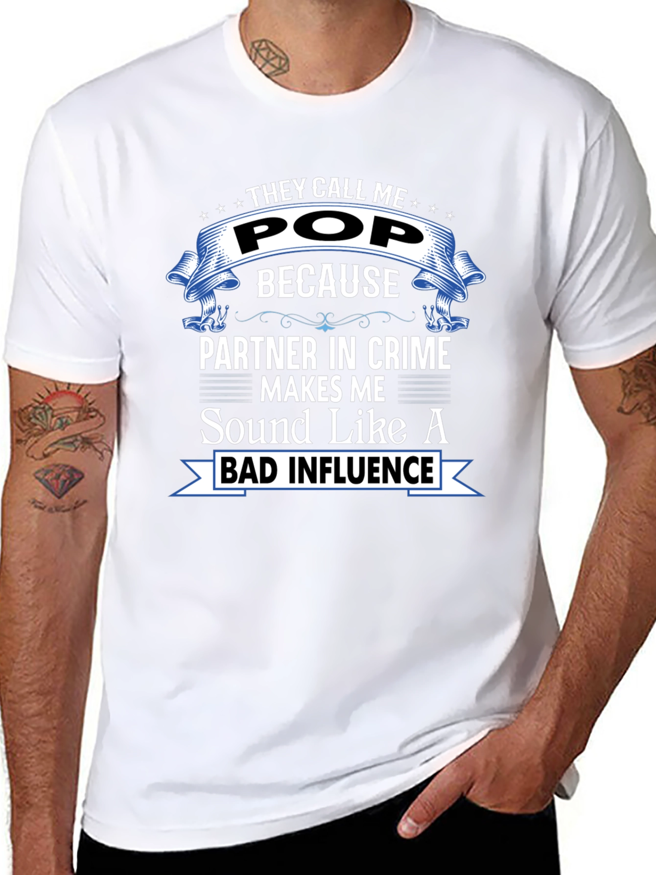Funny Pop Bad Influence T-Shirt