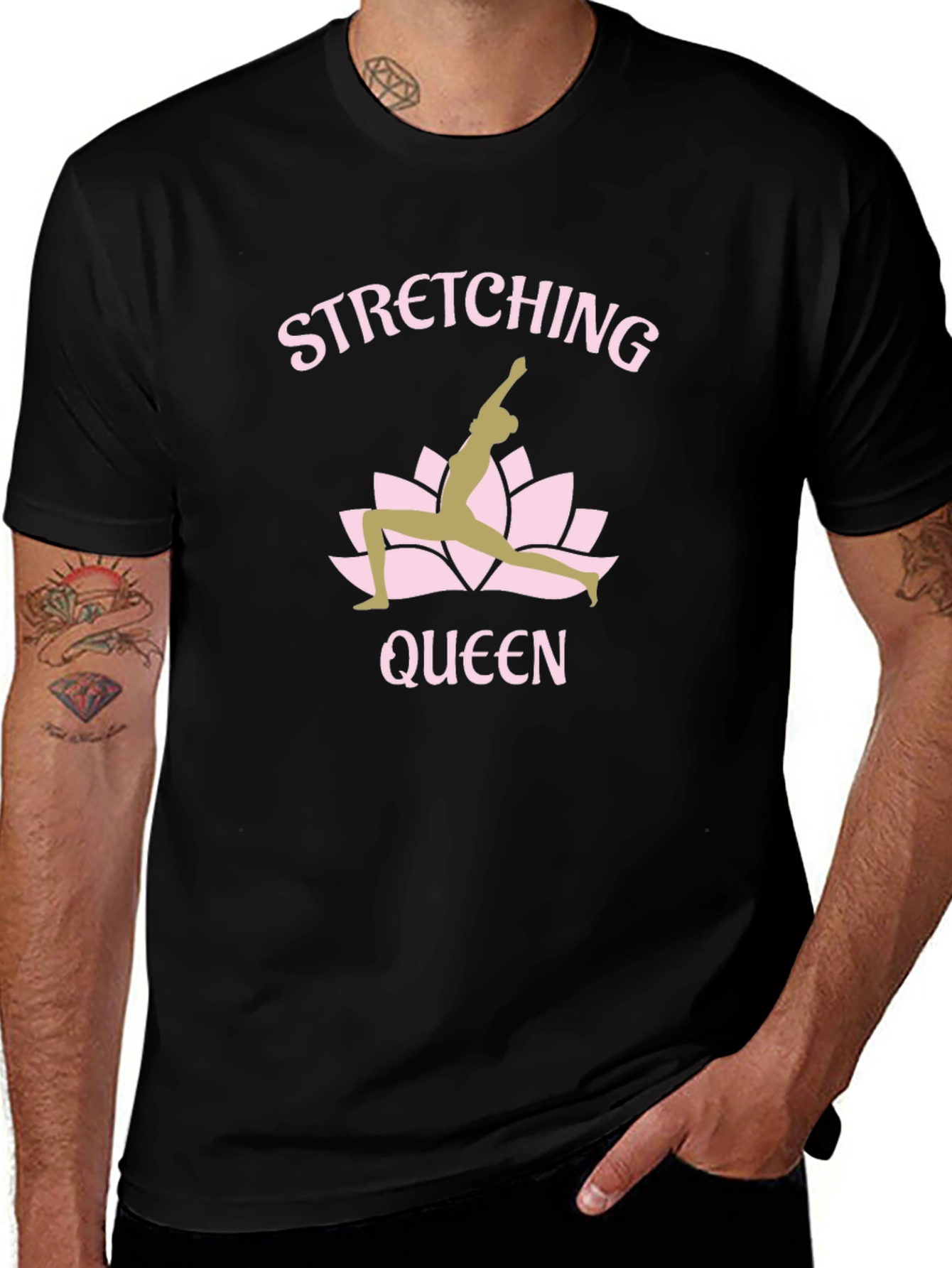 Stretching Queen Graphic Tee