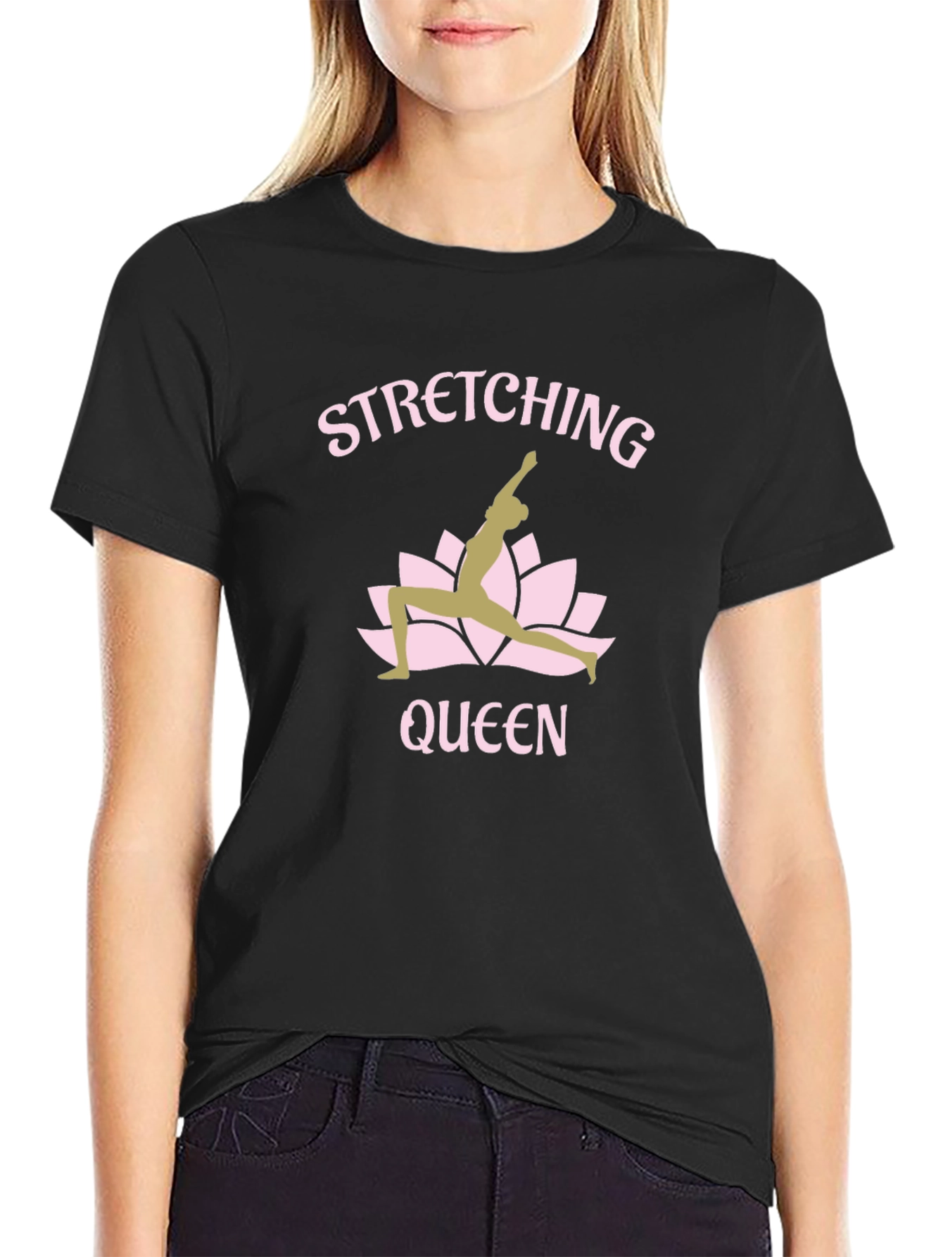 Stretching Queen Graphic Tee