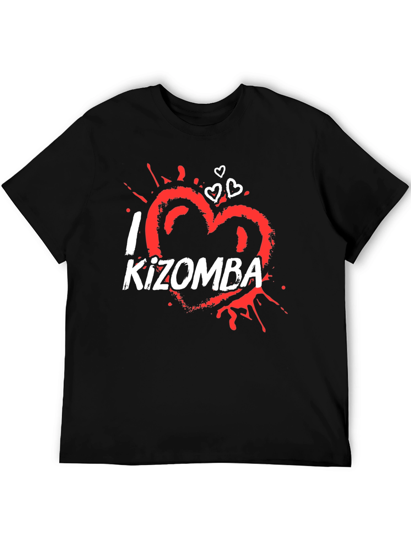 I Love Kizomba Black T-Shirt