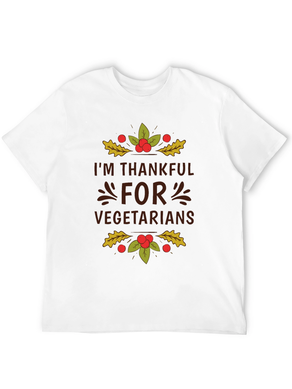 Thankful for Vegetarians Graphic T-Shirt