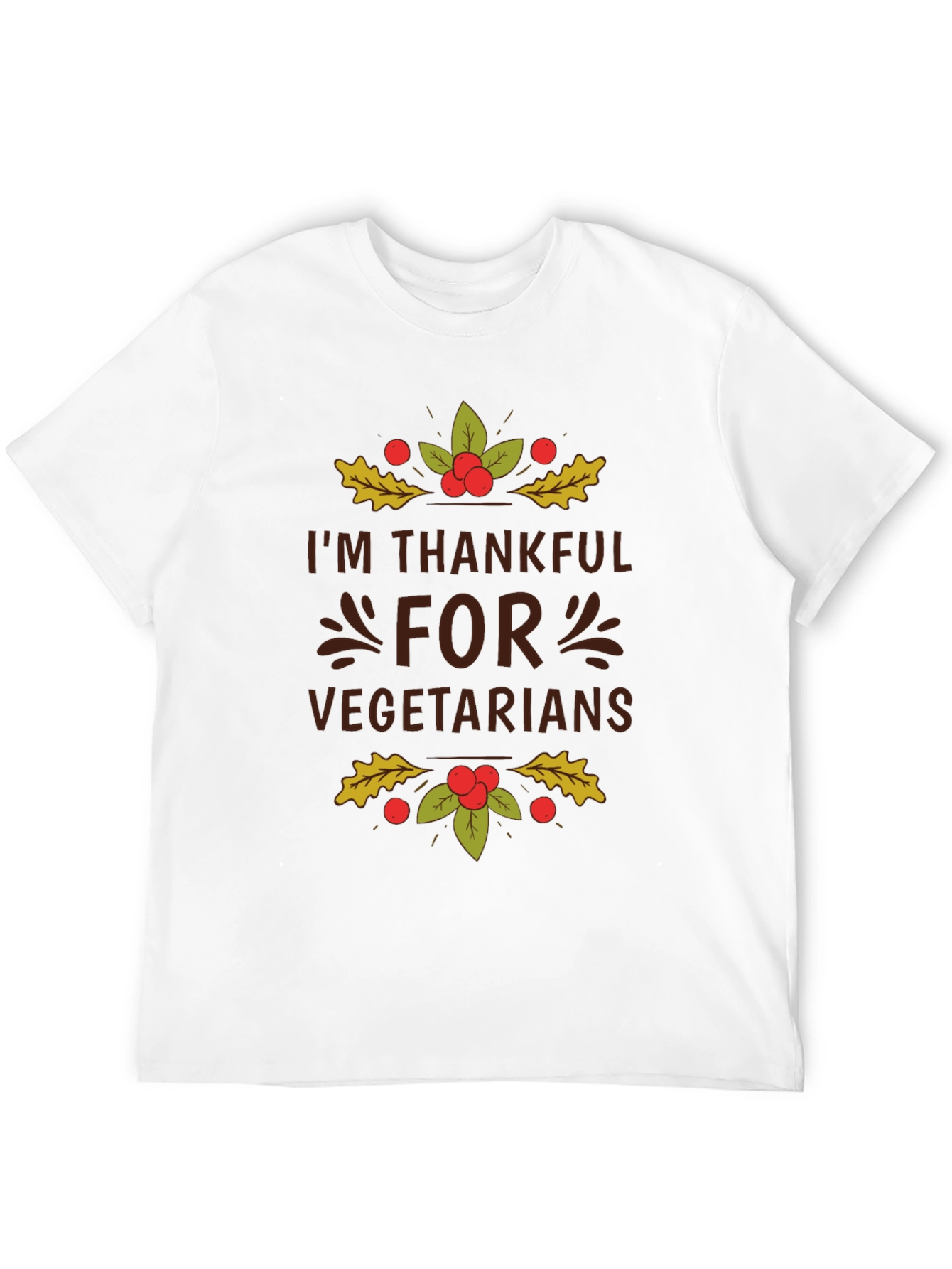Thankful for Vegetarians Graphic T-Shirt