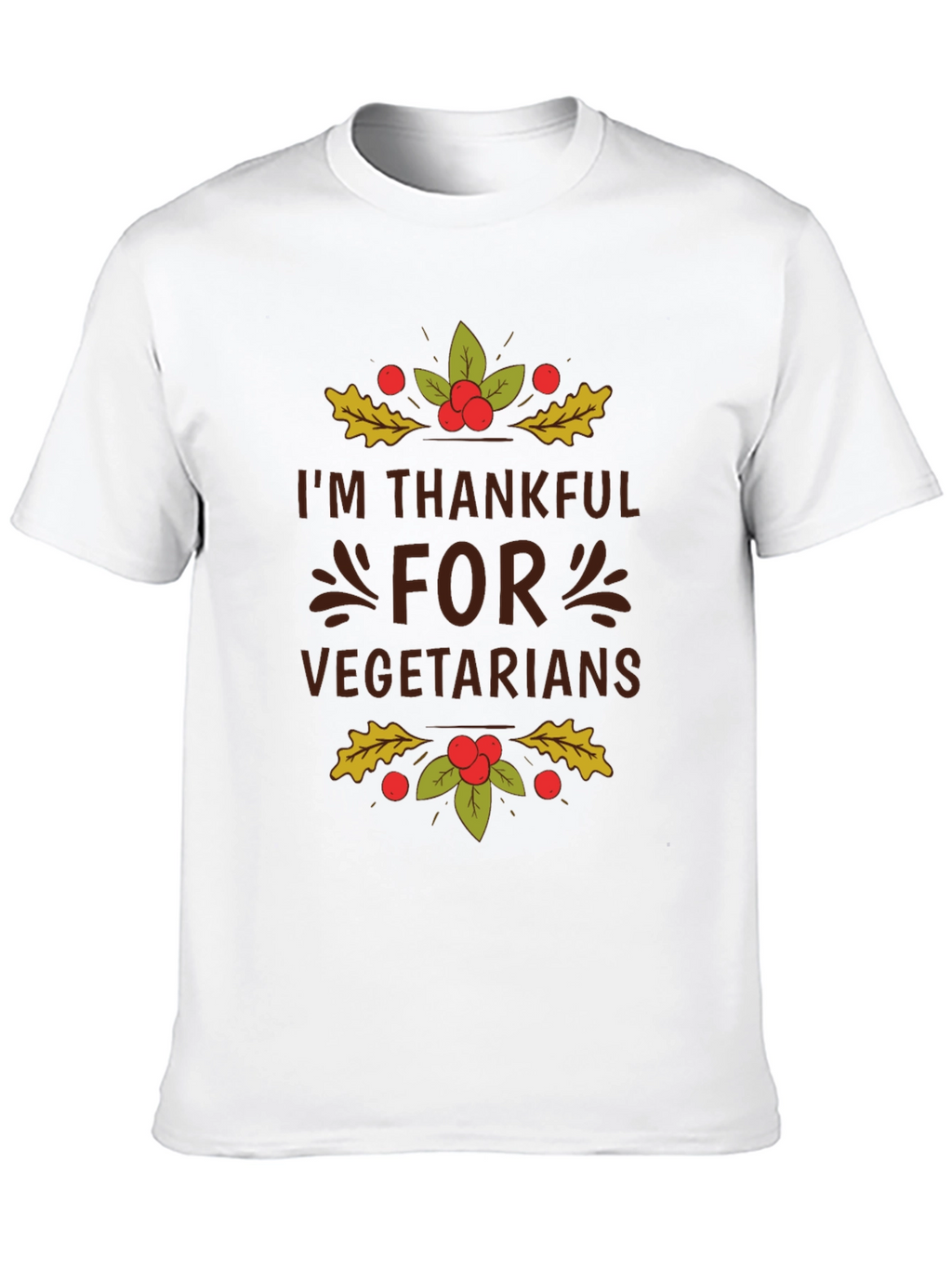 Thankful for Vegetarians Graphic T-Shirt