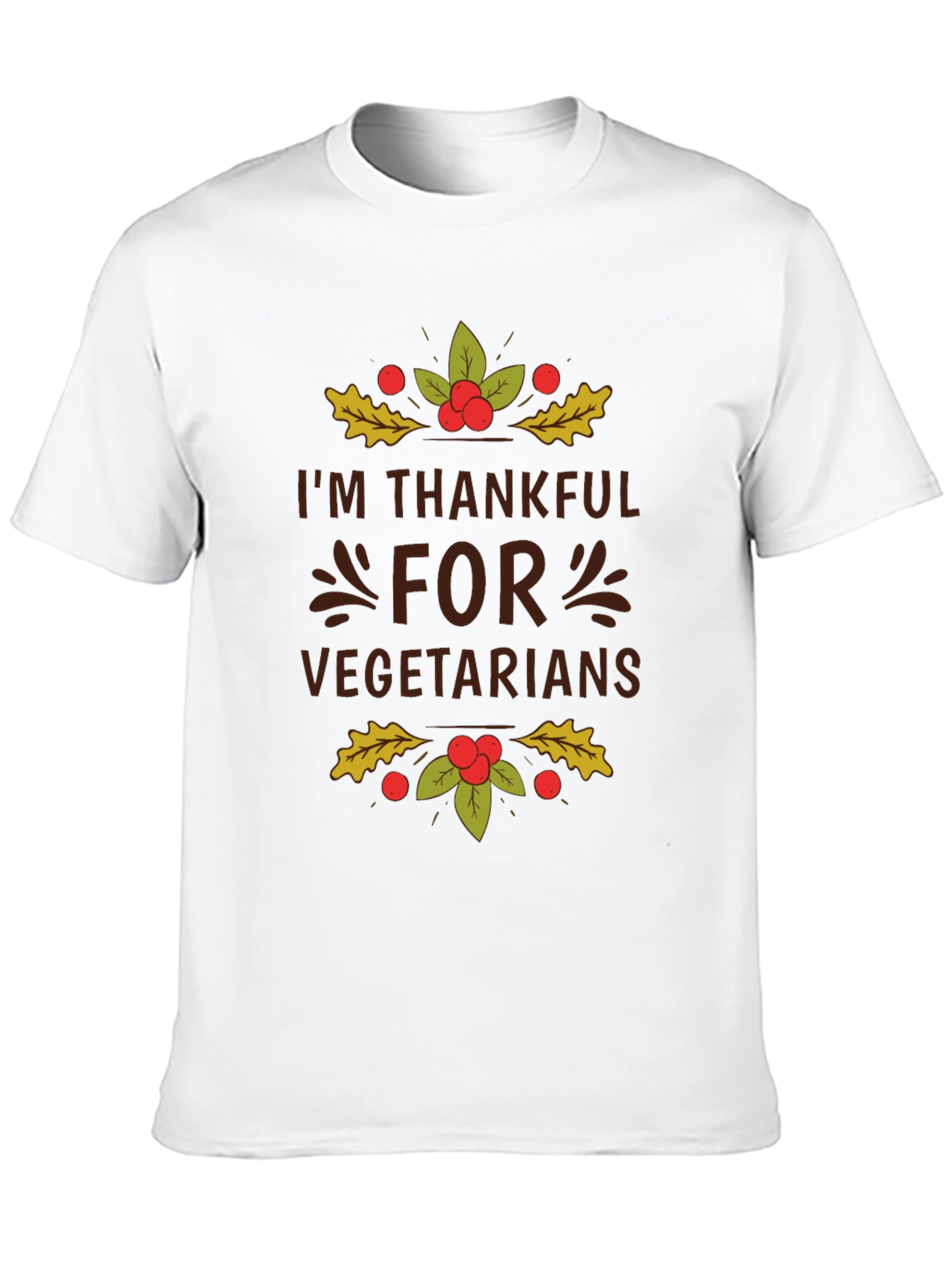 Thankful for Vegetarians Graphic T-Shirt
