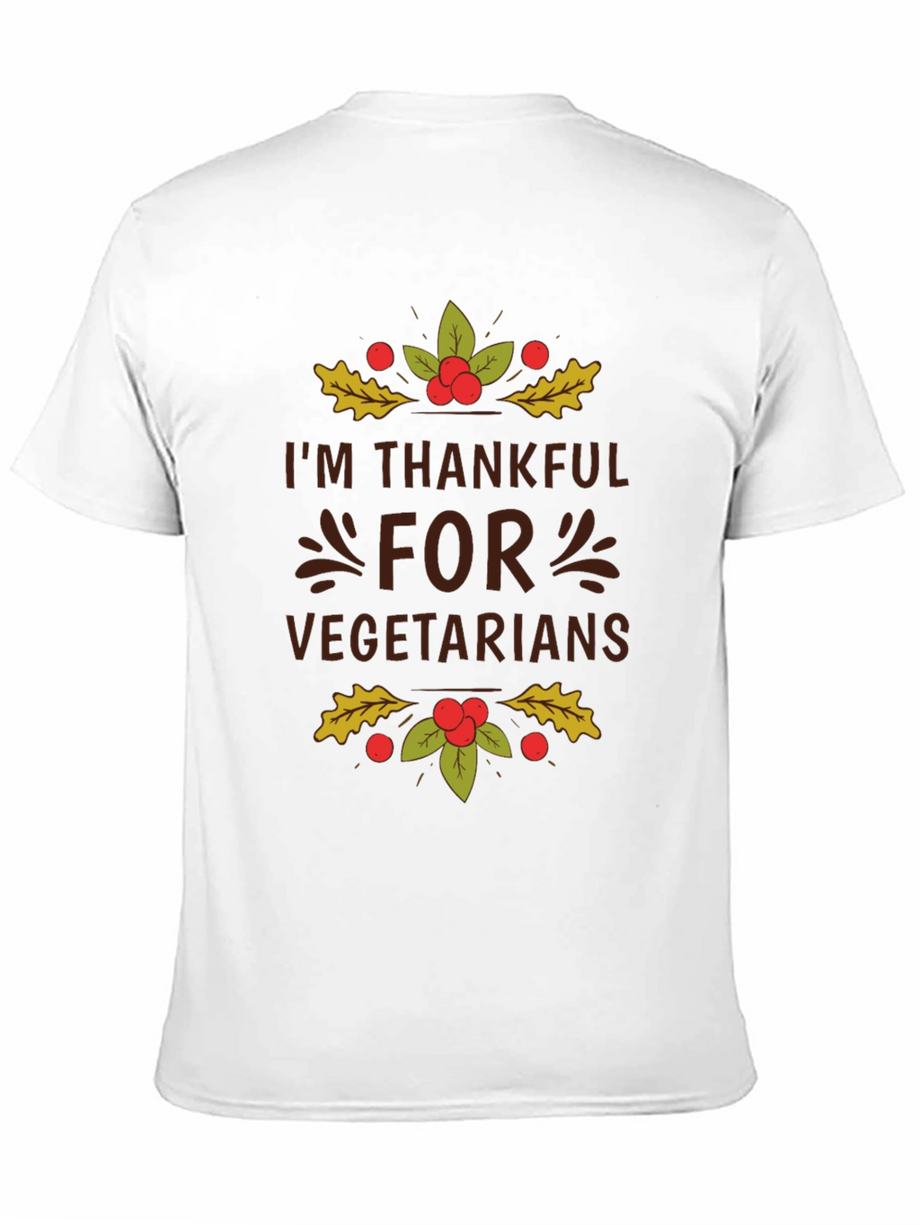 Thankful for Vegetarians Graphic T-Shirt