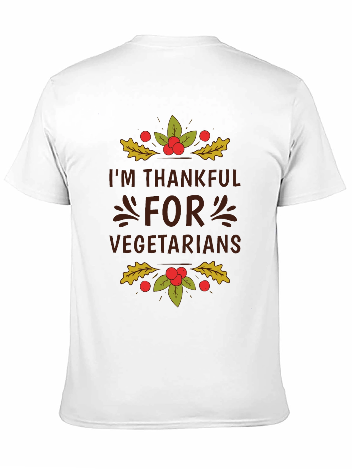 Thankful for Vegetarians Graphic T-Shirt