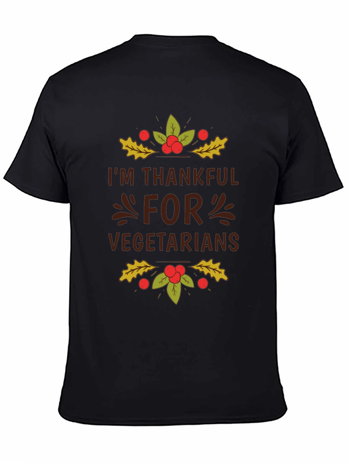 Thankful for Vegetarians Graphic T-Shirt