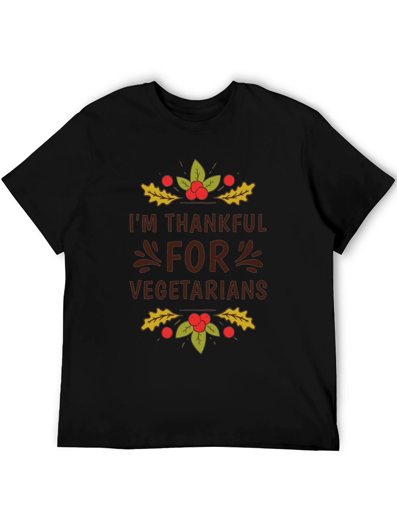 Thankful for Vegetarians Graphic T-Shirt